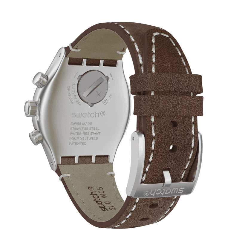 zegarek Swatch YVS455 RHUM męski z chronograf Irony Chrono - miniatura 4