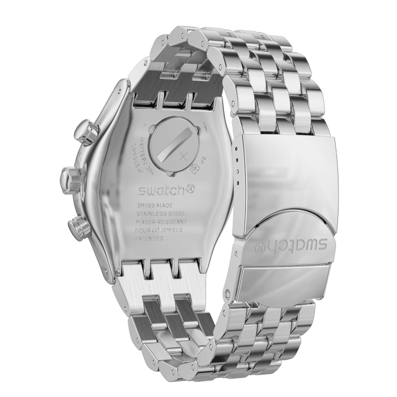 zegarek Swatch YVS456G SECRET DOC męski z tachometr Irony Chrono - miniatura 3