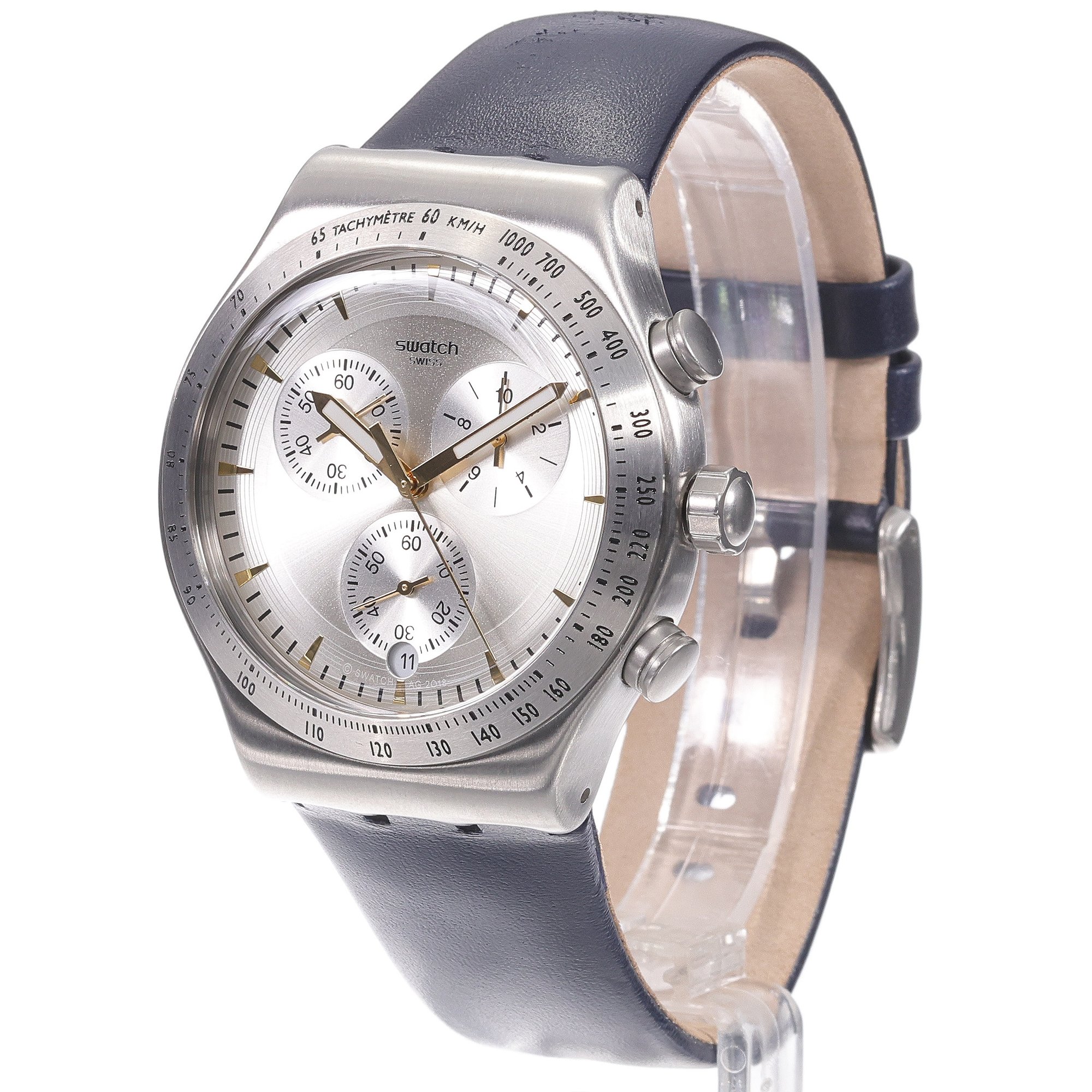 zegarek Swatch YVS460 srebrny Irony - miniatura 2