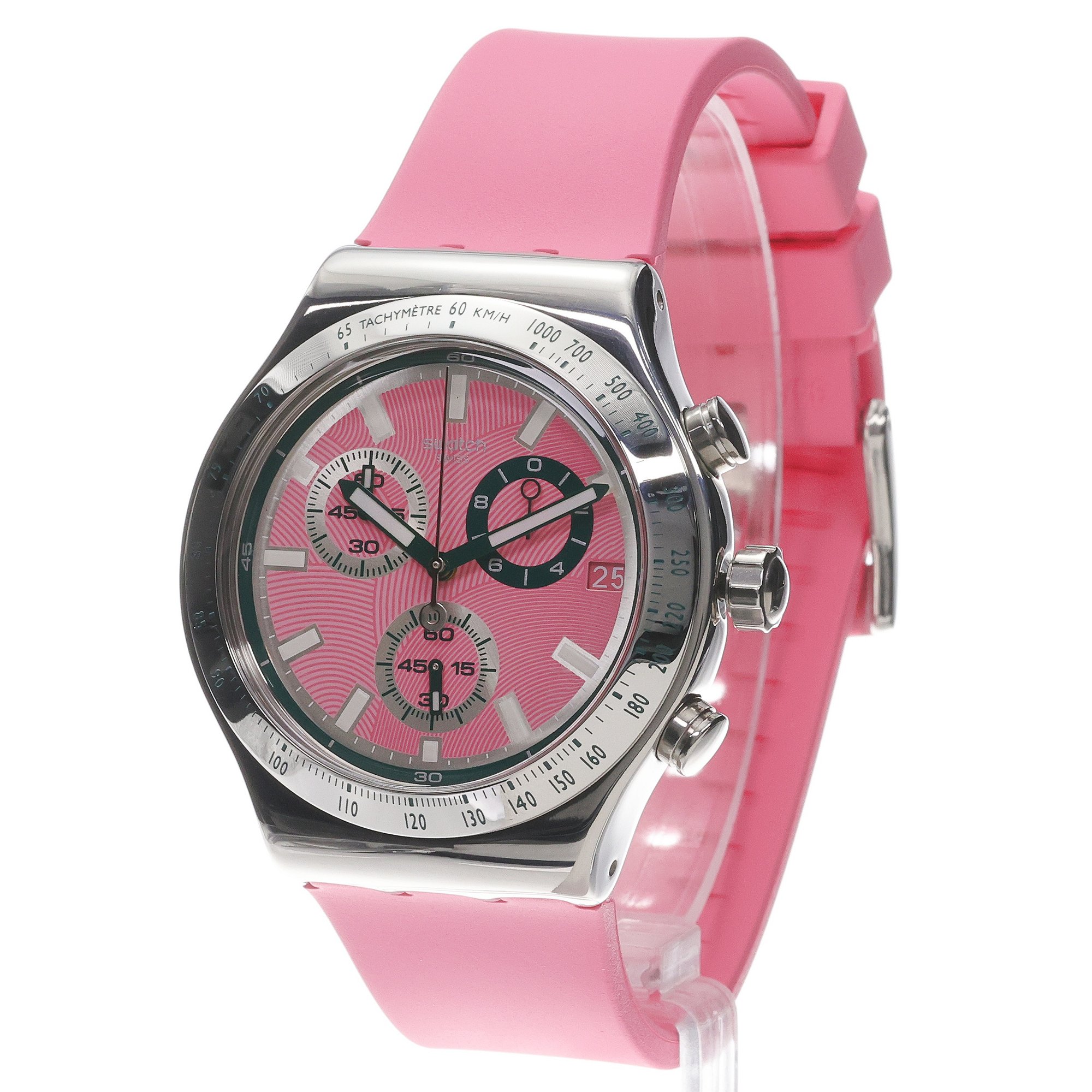 zegarek Swatch YVS538 srebrny Irony - miniatura 2