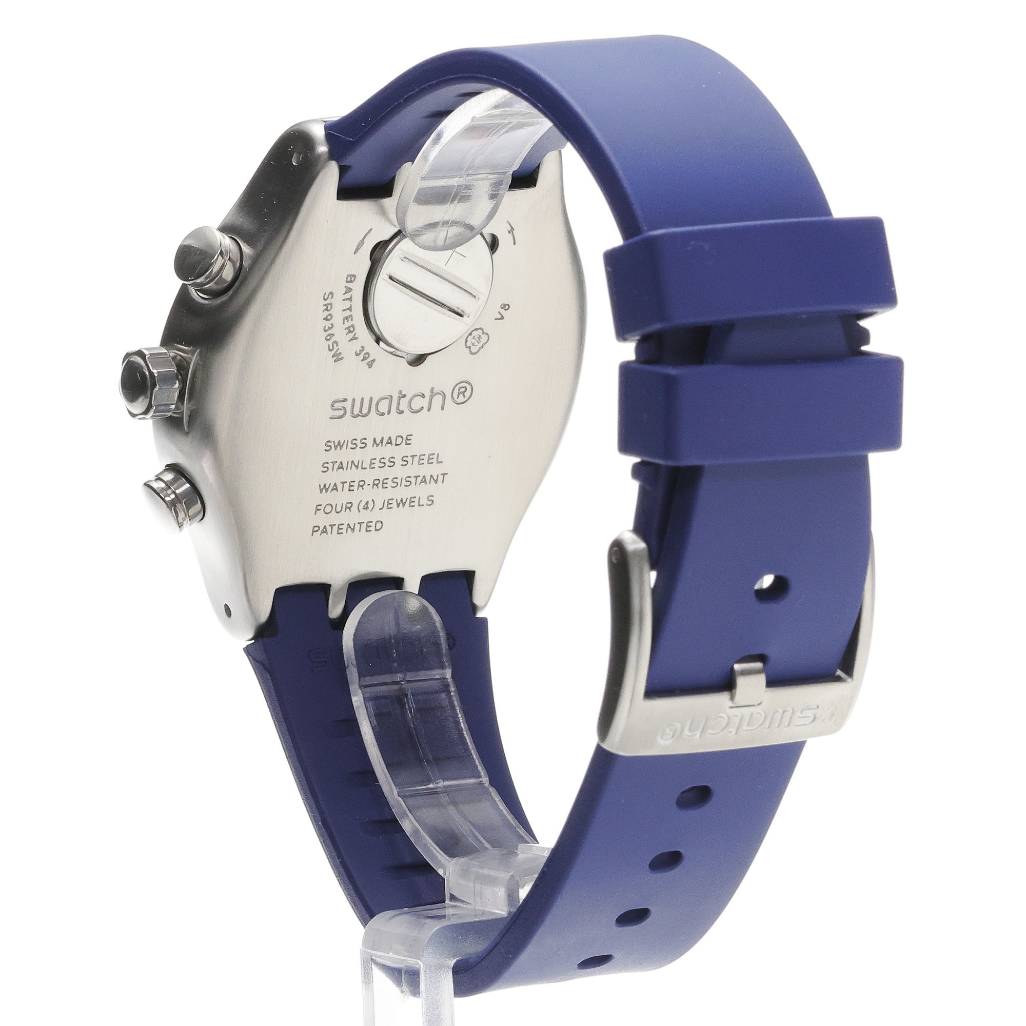 zegarek Swatch YVS539 srebrny Irony - miniatura 4