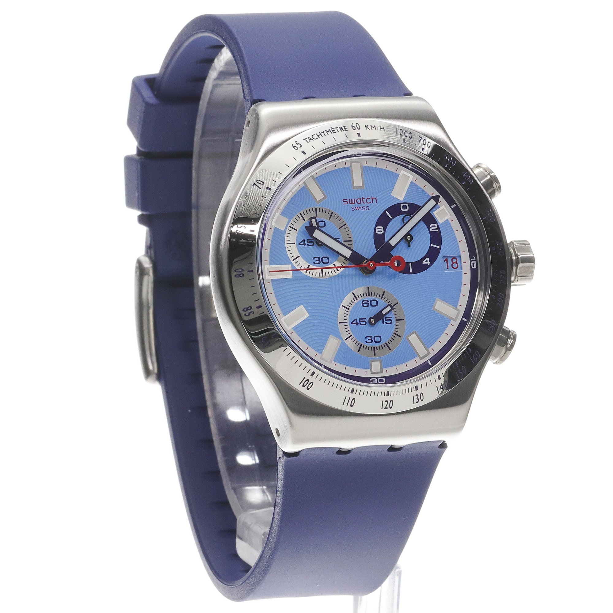zegarek Swatch YVS541 kwarcowy męski Irony SKY REFLECTIVE
