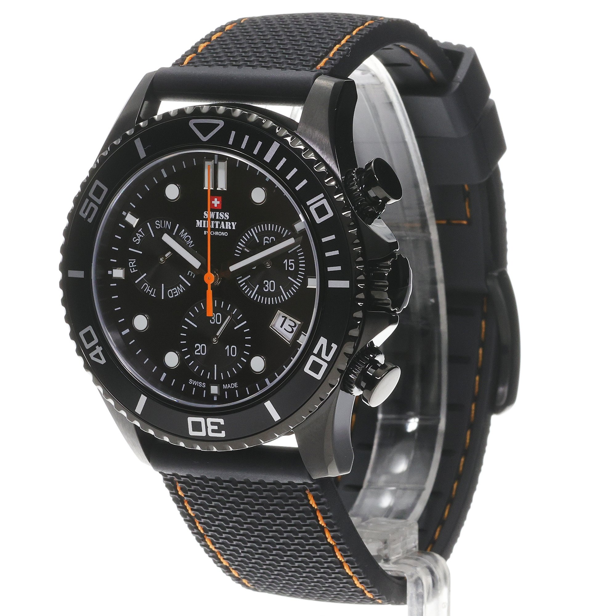 zegarek Swiss Military by Chrono SM3410108 kwarcowy męski Męskie Swiss Military XL Chronograph - miniatura 2