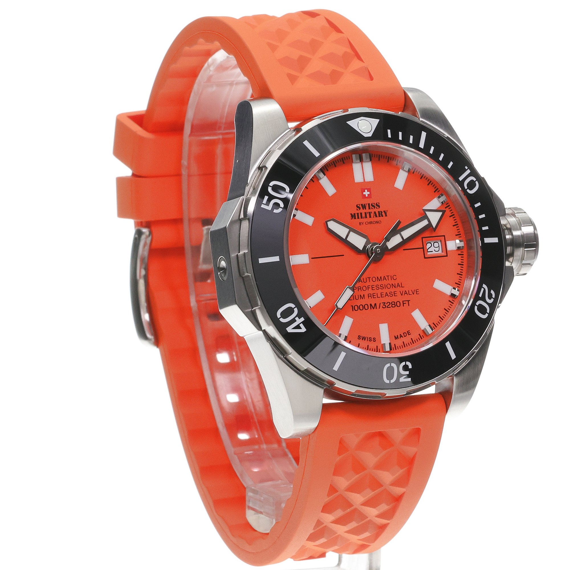 zegarek Swiss Military by Chrono SMA3409207 srebrny Męskie - miniatura 3