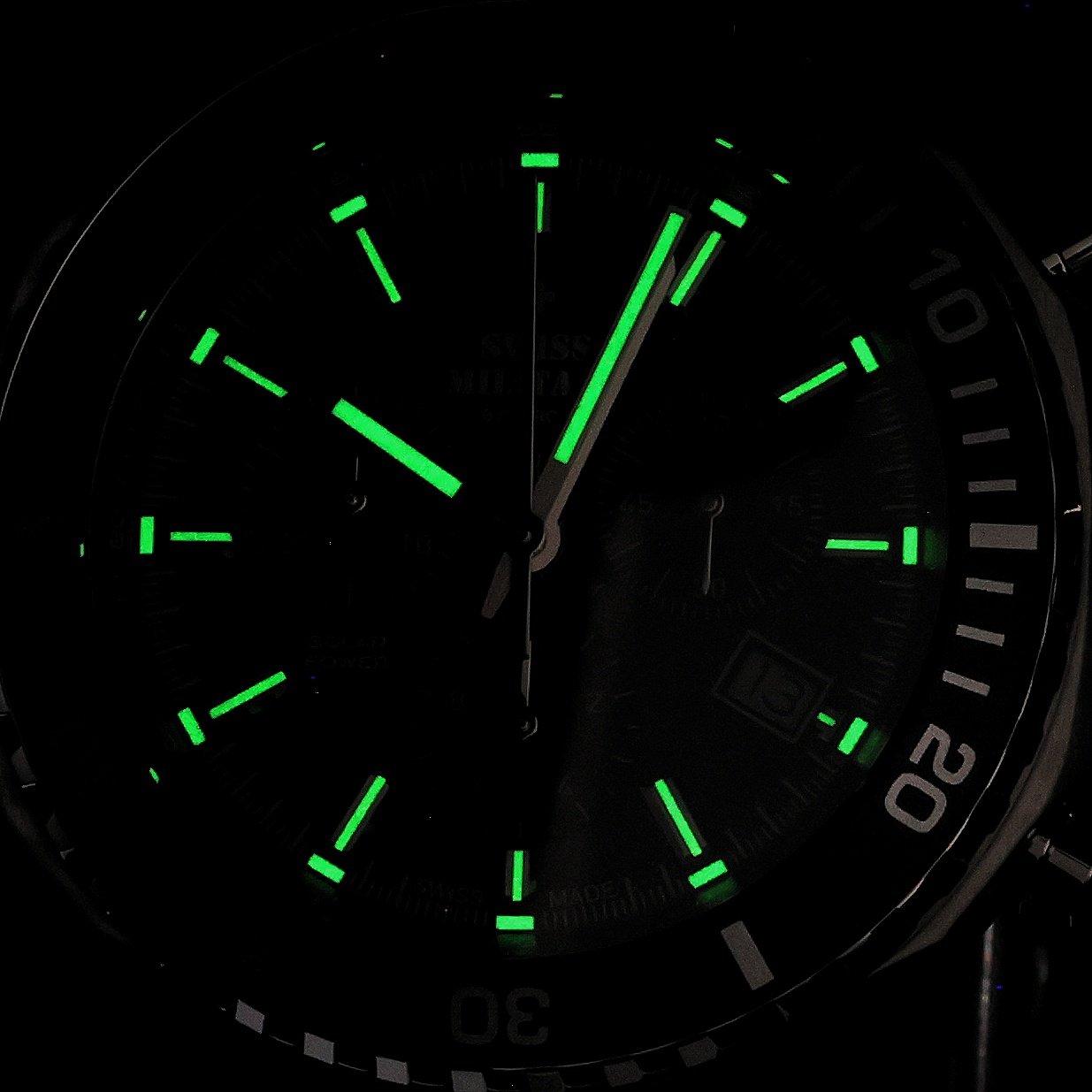 zegarek Swiss Military by Chrono SMS3411301 srebrny Męskie - miniatura 5