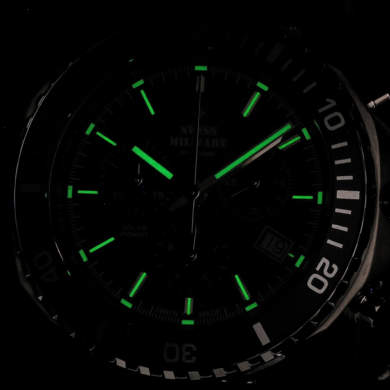 zegarek Swiss Military by Chrono SMS3411303 srebrny Męskie - miniatura 5