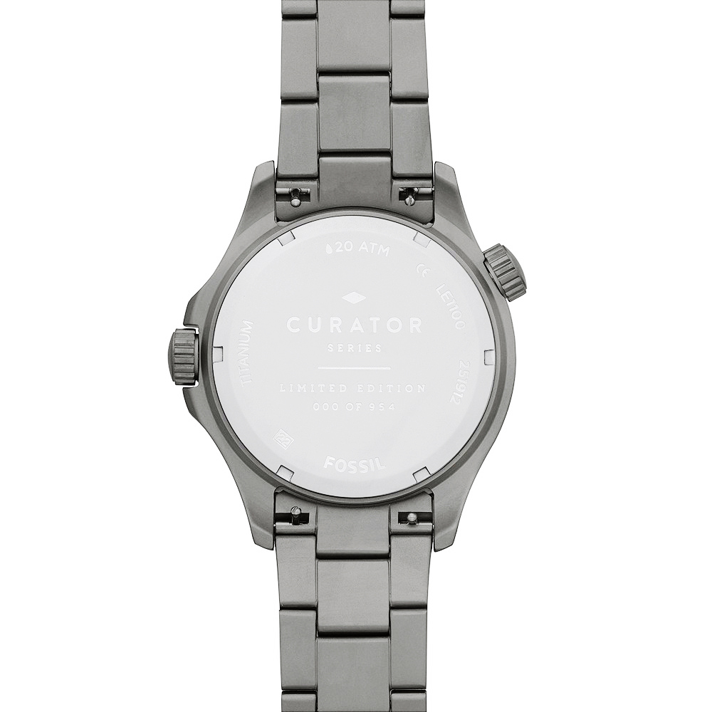 zegarek Fossil LE1100 kwarcowy męski FB-GMT FB-GMT Dual Time Limited Edition - miniatura 6