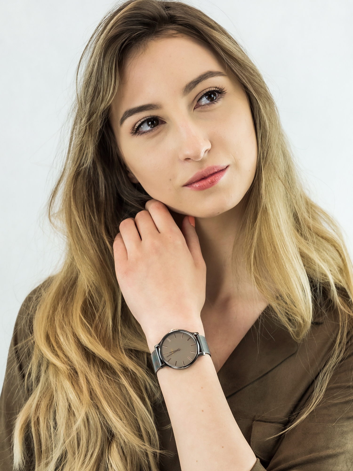 Timex TW2T74000 zegarek damski Transcend - miniatura 2
