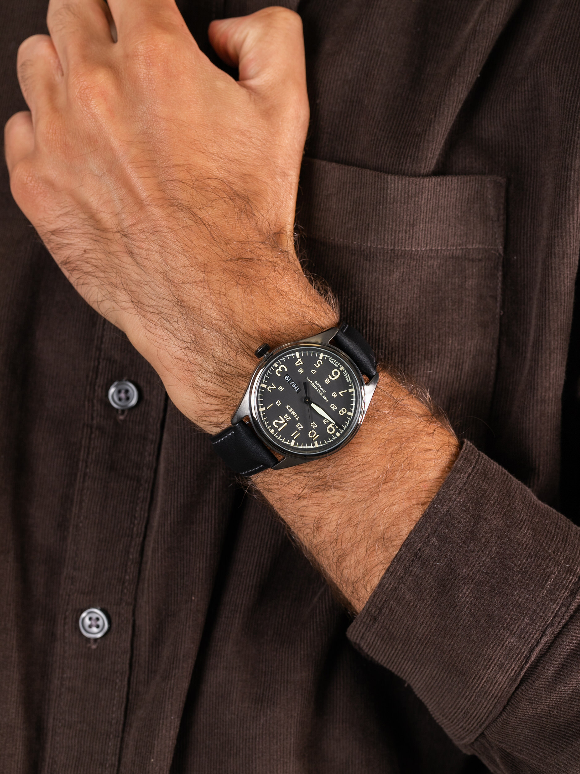 Timex TW2R89100 męski zegarek Waterbury pasek - miniatura 3