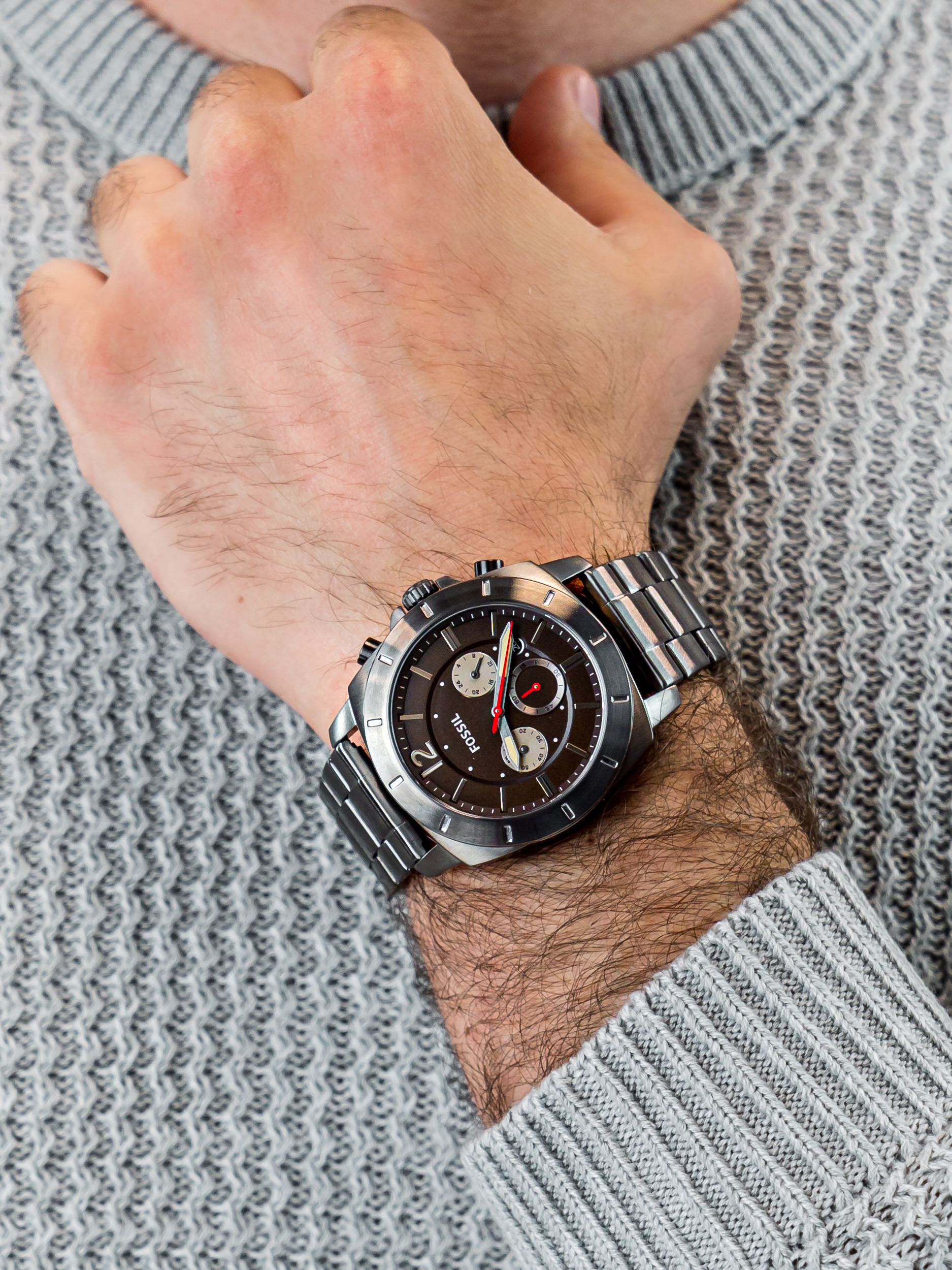 zegarek Fossil BQ2413IE PRIVATEER męski z chronograf Privateer - miniatura 3