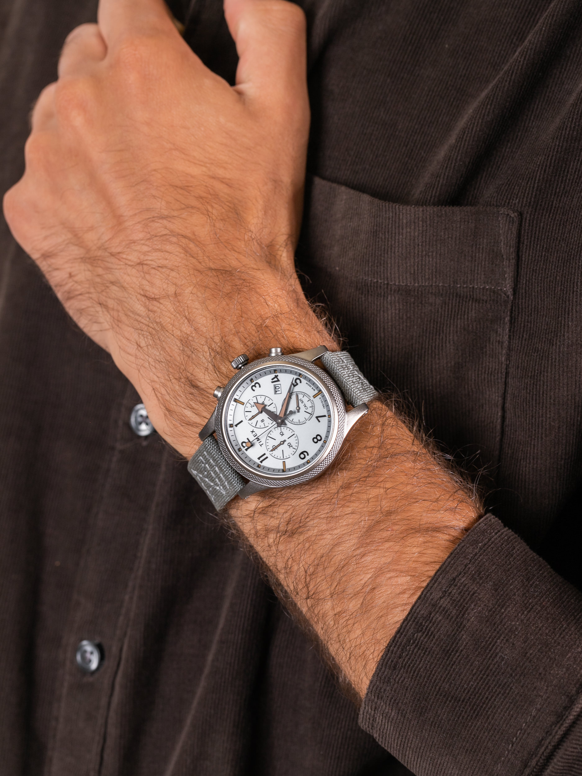 zegarek Timex TW2T75700 Allied męski z chronograf Allied - miniatura 3