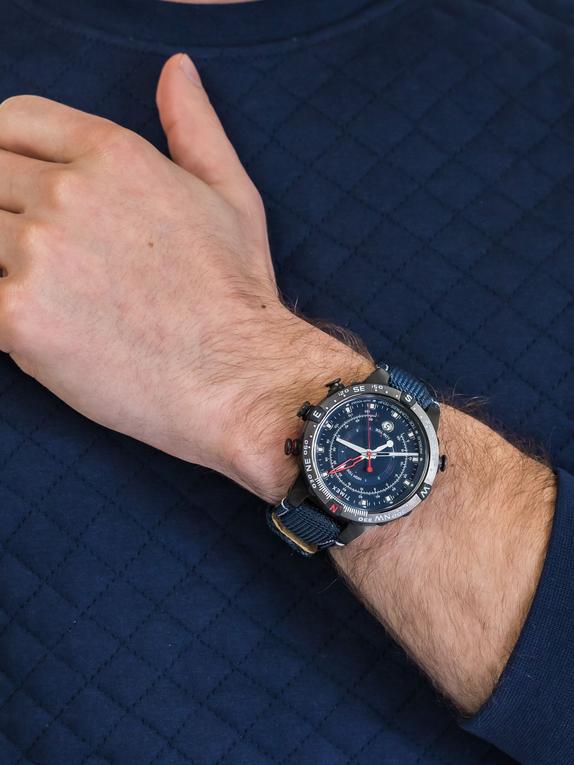 zegarek Timex TW2T76300 Tide Temp Compass IQ męski z termometr Allied