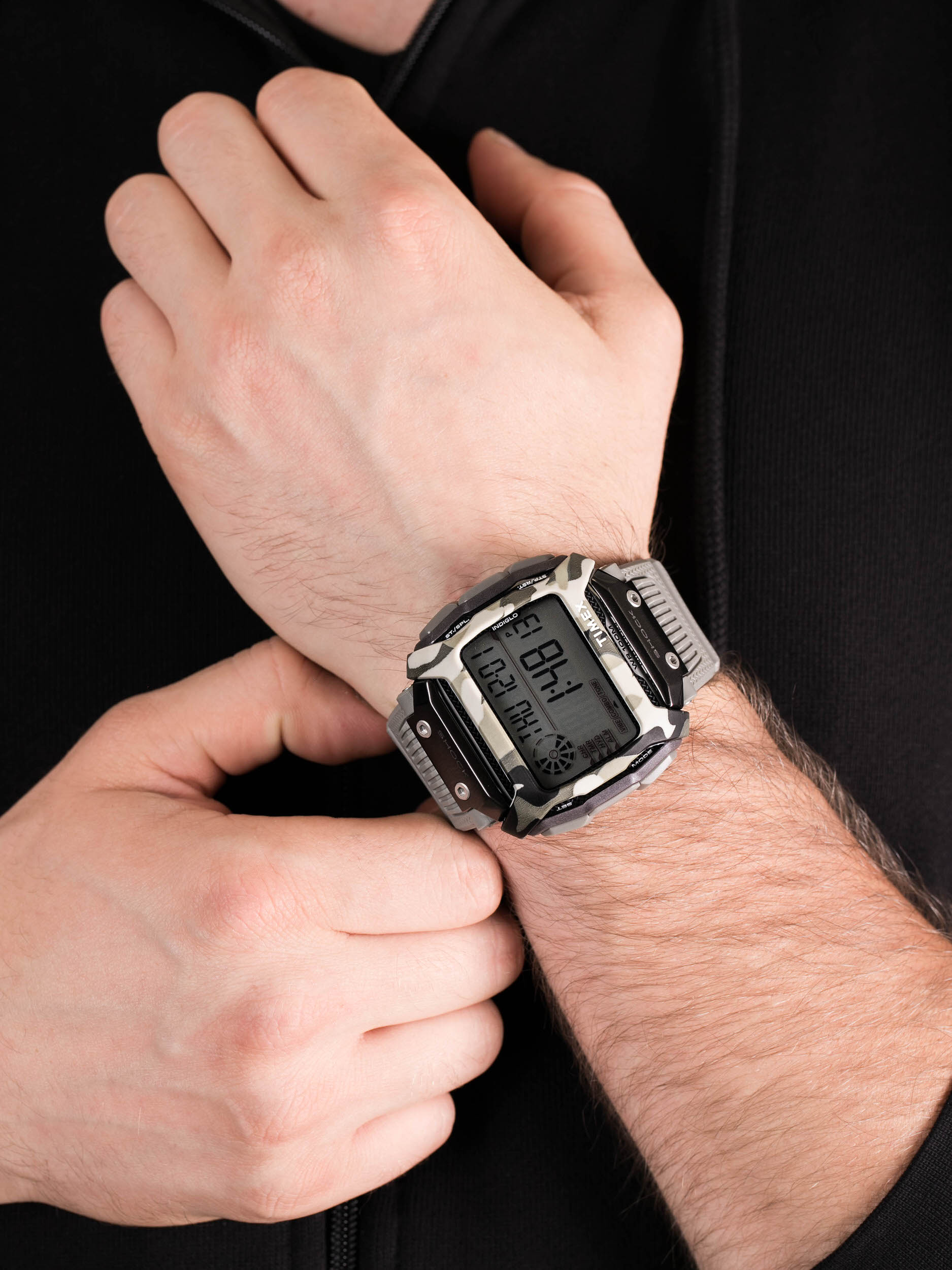 zegarek Timex TW5M18300 Command męski z chronograf Command