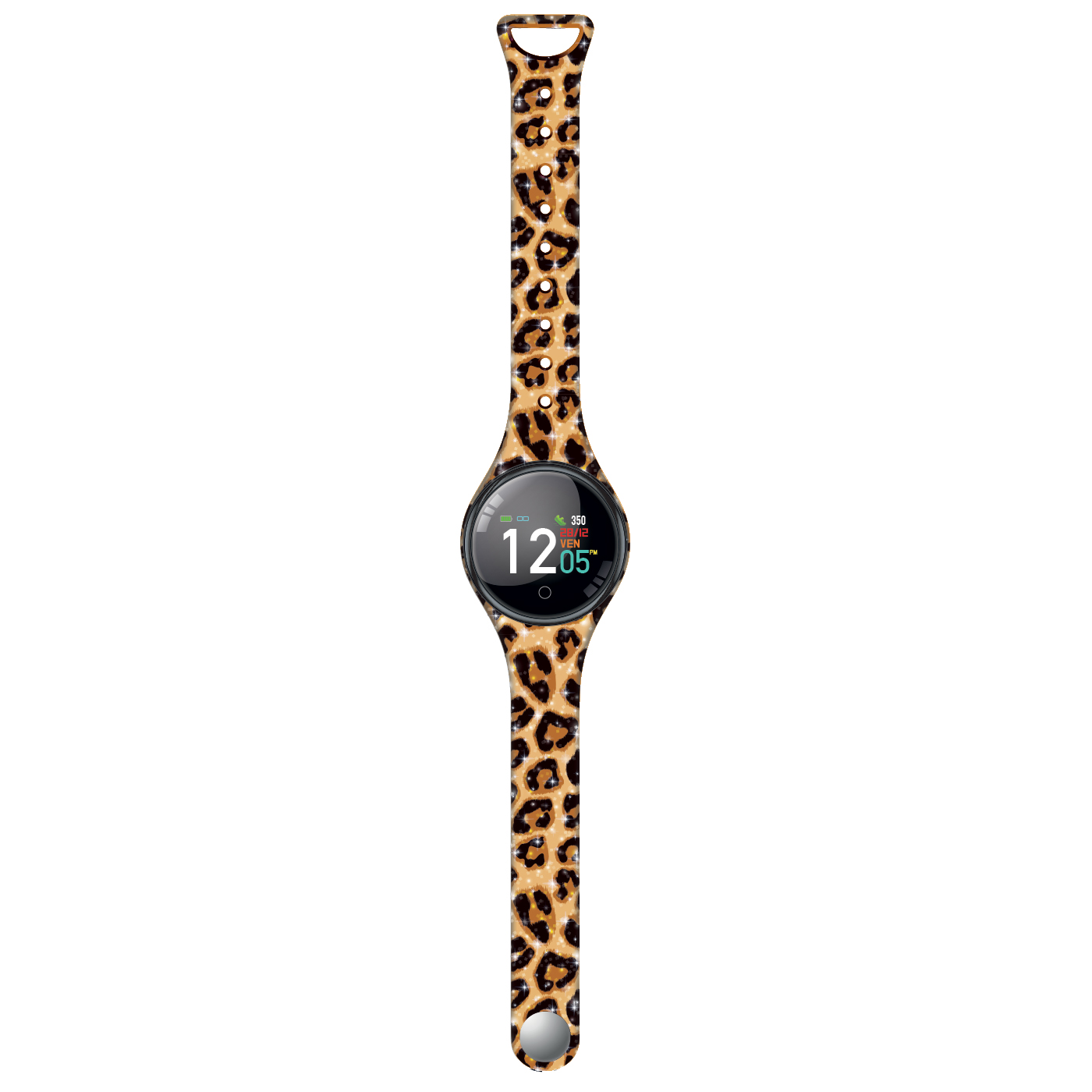 zegarek Techmade TM-FREETIME-AN2 Smartwatch Freetime Glitter Style damski z krokomierz Freetime - miniatura 3