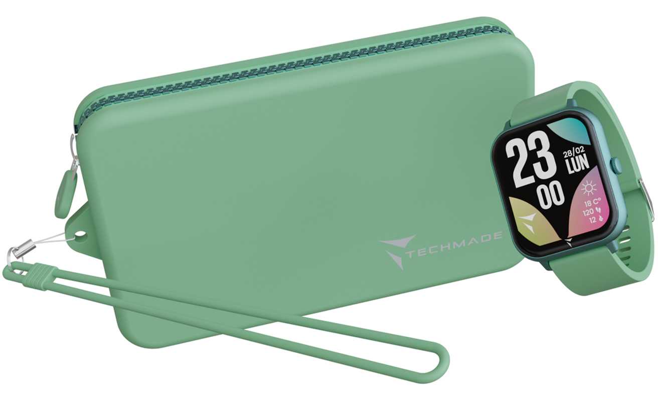 zegarek Techmade TM-GLOW-GR kwarcowy męski Glow Glow Zielony - miniatura 3