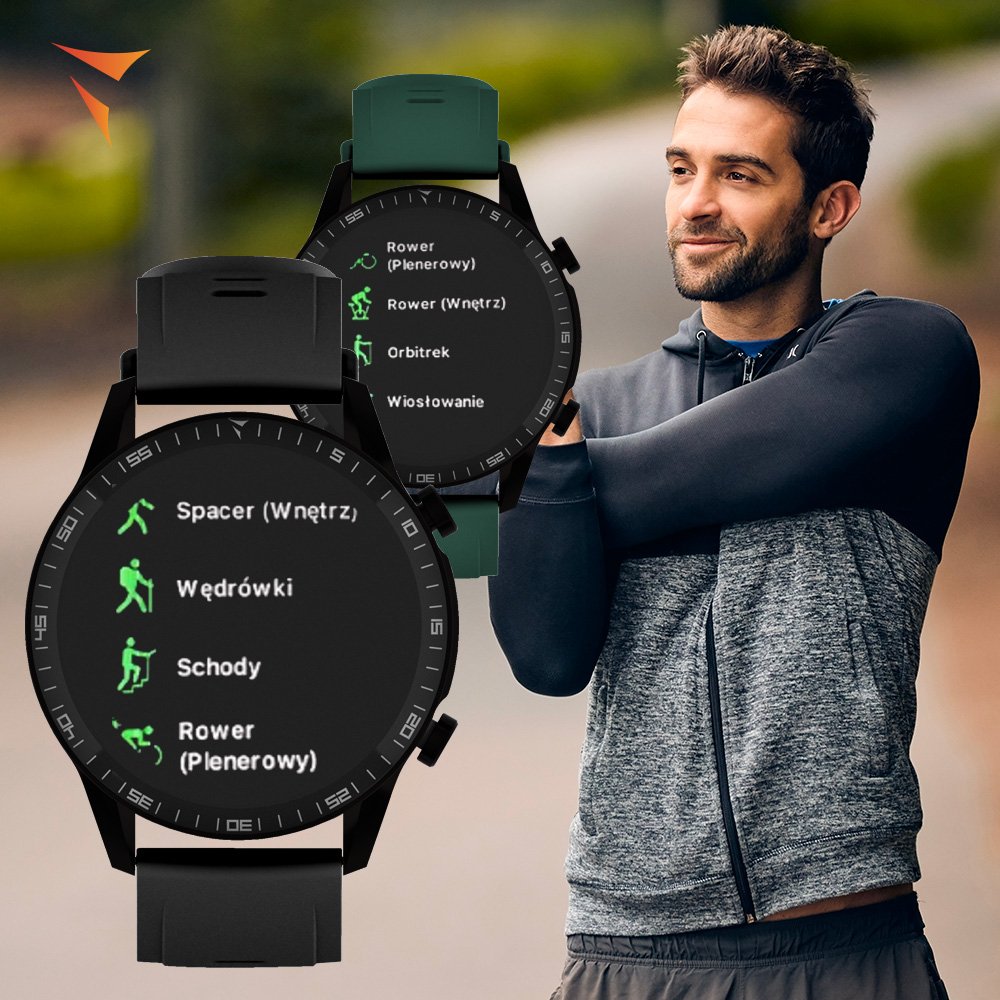 zegarek Techmade TM-ROCKS-BL kwarcowy męski Rocks Smartwatch Rocks Blue - miniatura 6
