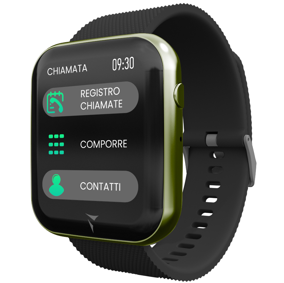 zegarek Techmade TM-TALK-GR kwarcowy męski Talk Smartwatch Talk Black Green - miniatura 2