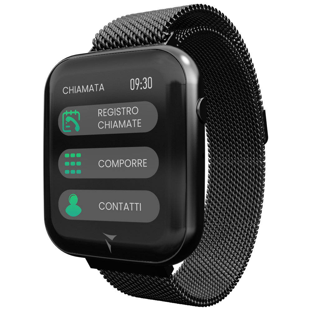 zegarek Techmade TM-TALK-MBK kwarcowy męski Talk Smartwatch Talk Mesh Black