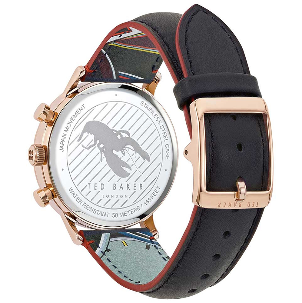 zegarek Ted Baker BKPCSF905 Cosmop męski z chronograf pasek - miniatura 3