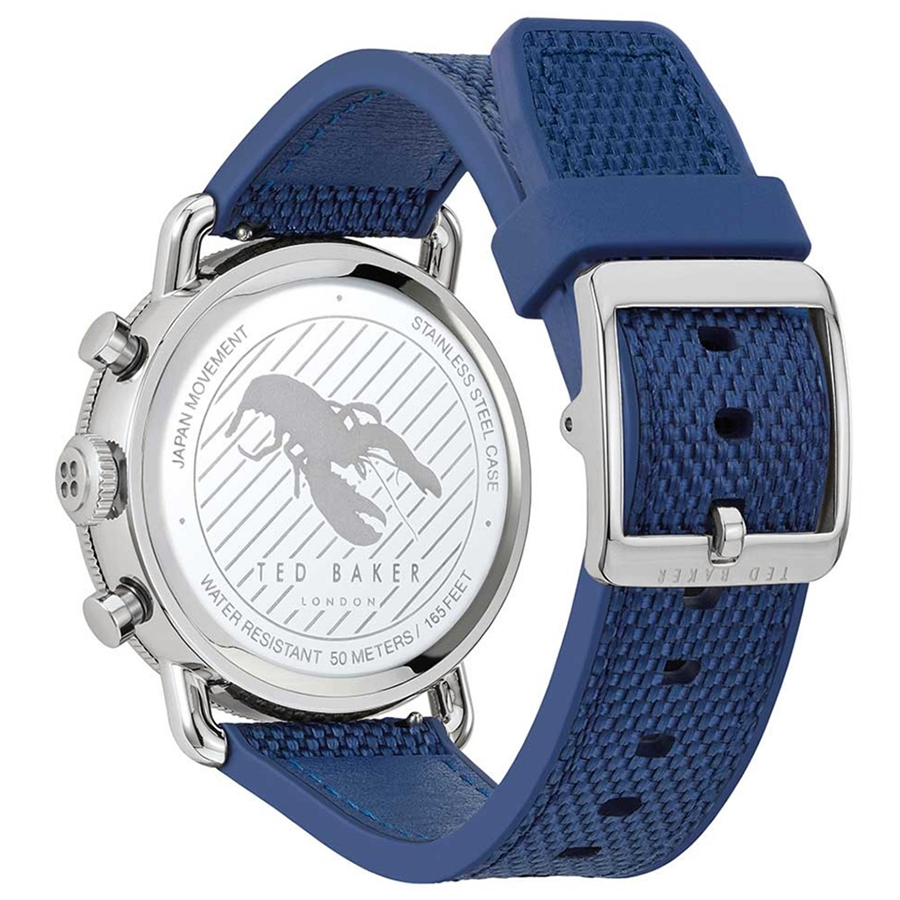 zegarek Ted Baker BKPMGF902 Magari męski z chronograf pasek - miniatura 3