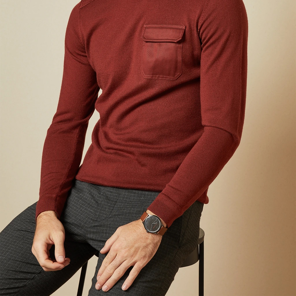 Ted Baker BKPMHF907 zegarek szary klasyczny pasek pasek - miniatura 5