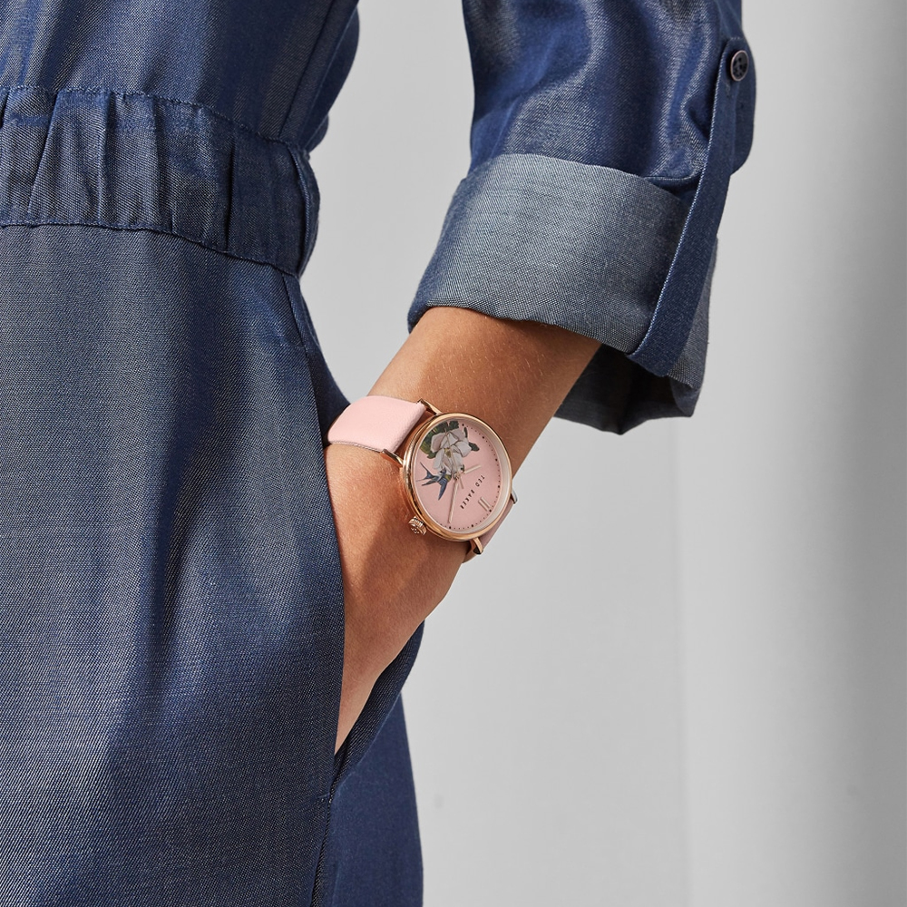 Ted Baker BKPPFF909 zegarek damski klasyczny pasek pasek - miniatura 10