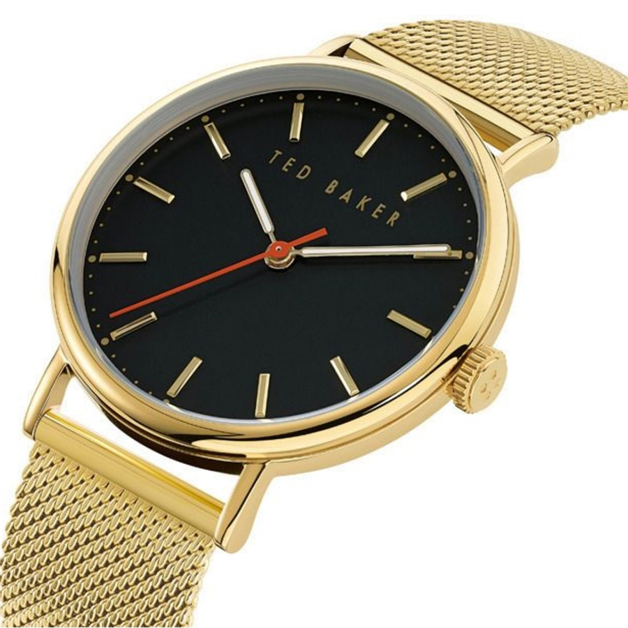 Ted Baker BKPPHF919 zegarek złoty klasyczny bransoleta bransoleta - miniatura 5