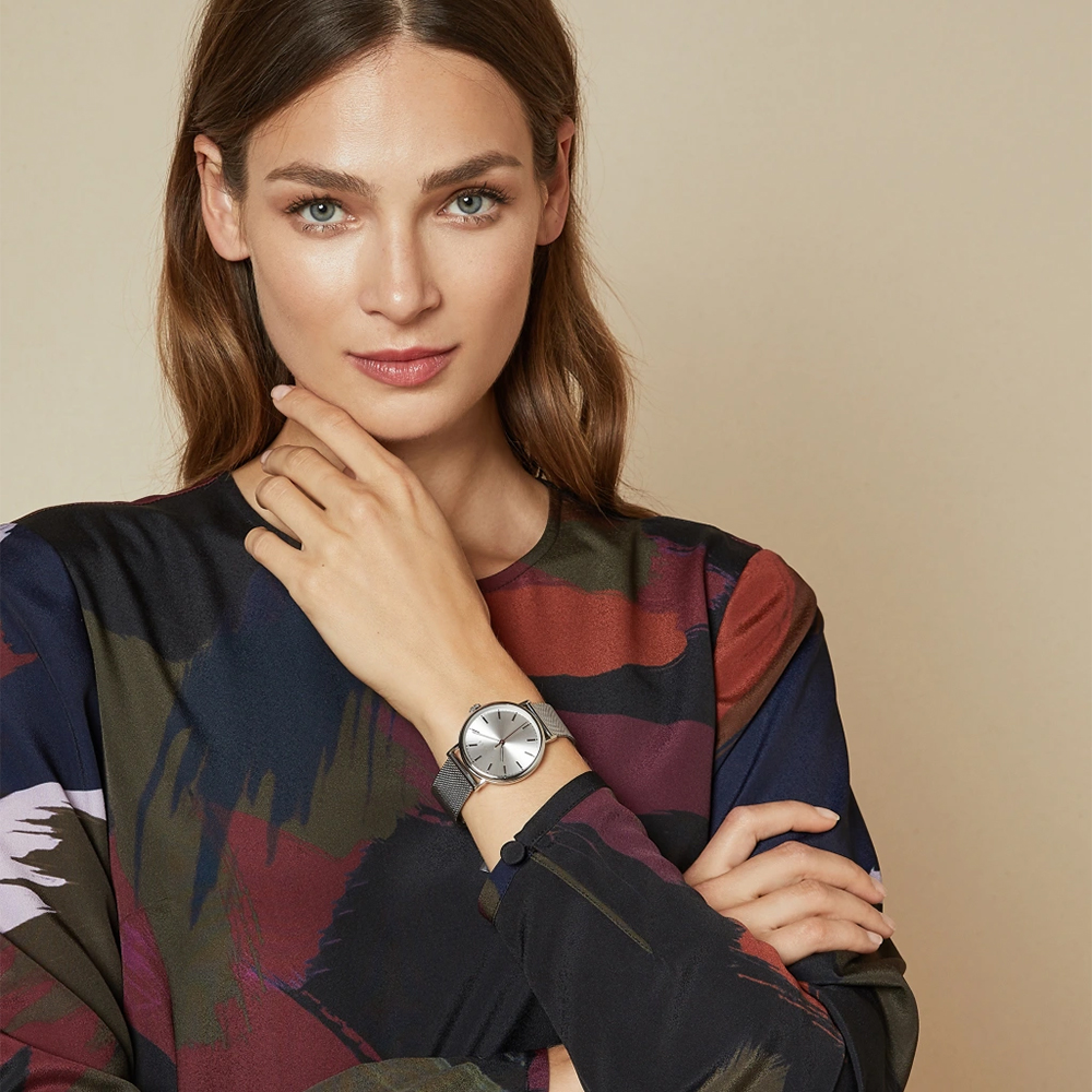 zegarek Ted Baker BKPPHF920 srebrny bransoleta - miniatura 7