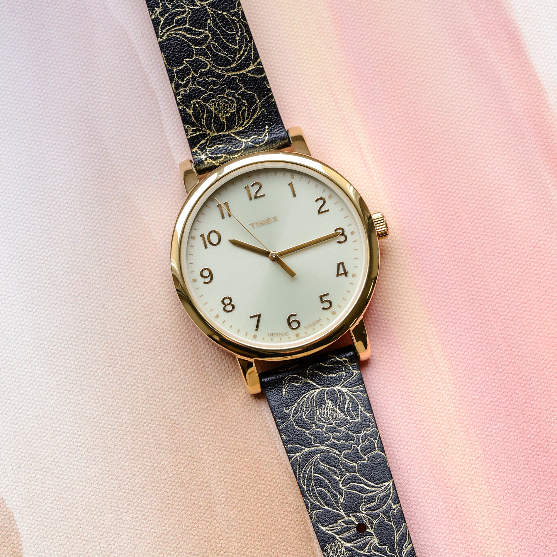 zegarek Timex T2N598U40700 złoty Originals - miniatura 6