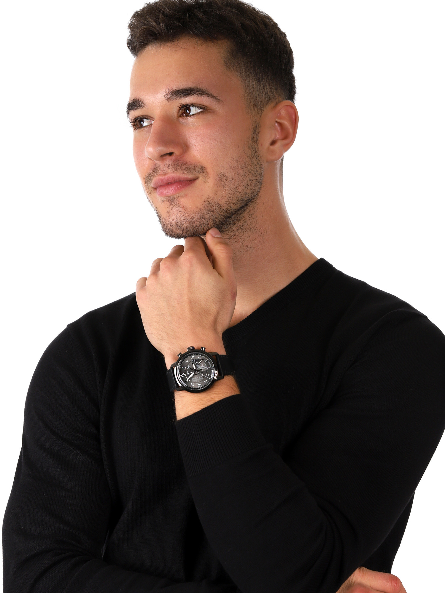 zegarek Timex TW2R69000 kwarcowy męski Intelligent Quartz Linear IQ Chronograph - miniatura 2