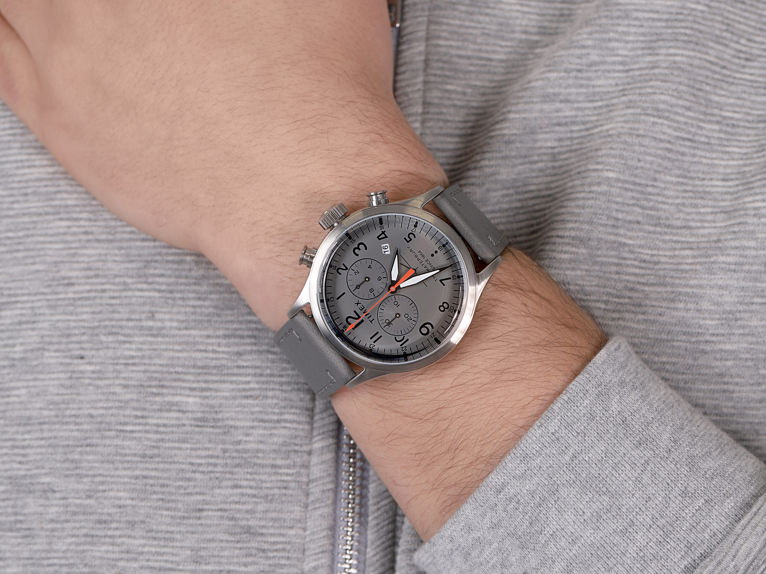 zegarek Timex TW2R70700 srebrny Waterbury - miniatura 4