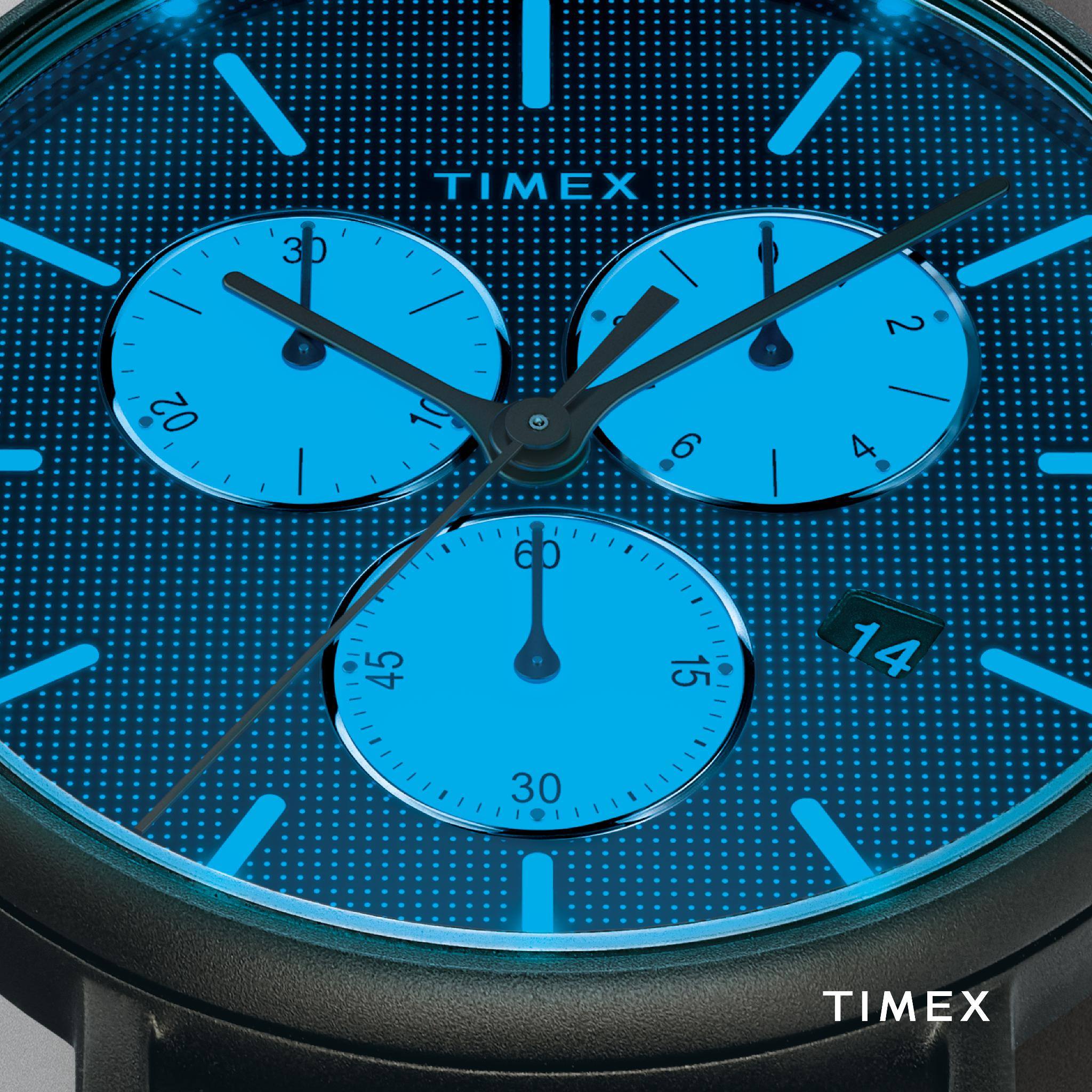 zegarek Timex TW2R79800 Fairfield Supernova Chronograph Fairfield mineralne