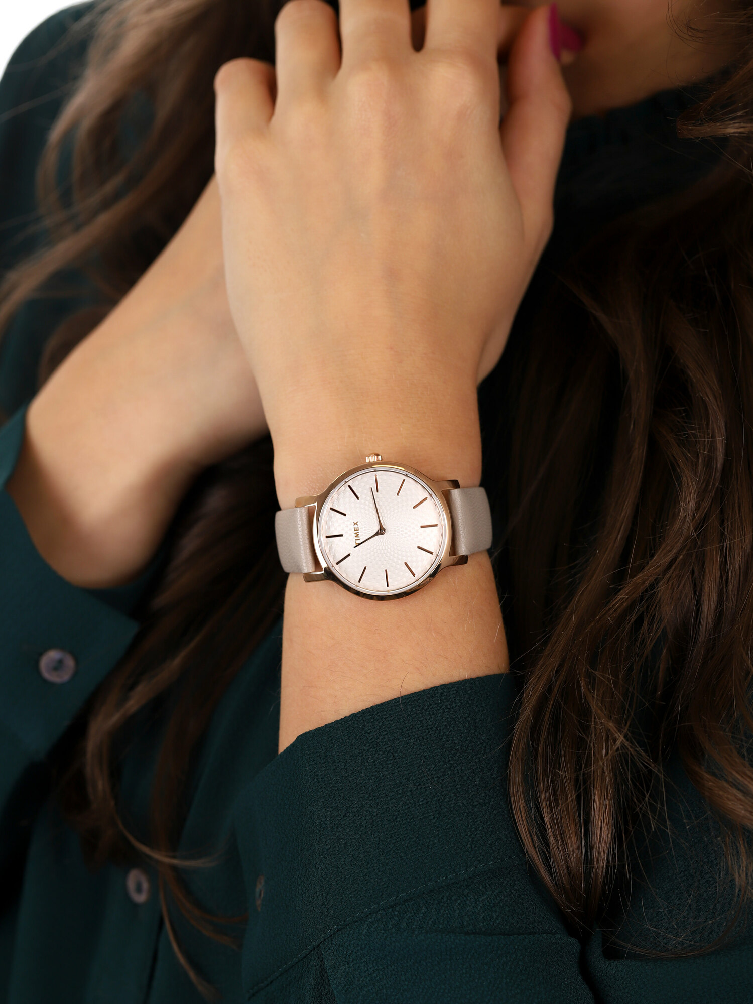 zegarek Timex TW2R96200 kwarcowy damski Metropolitan Transcend