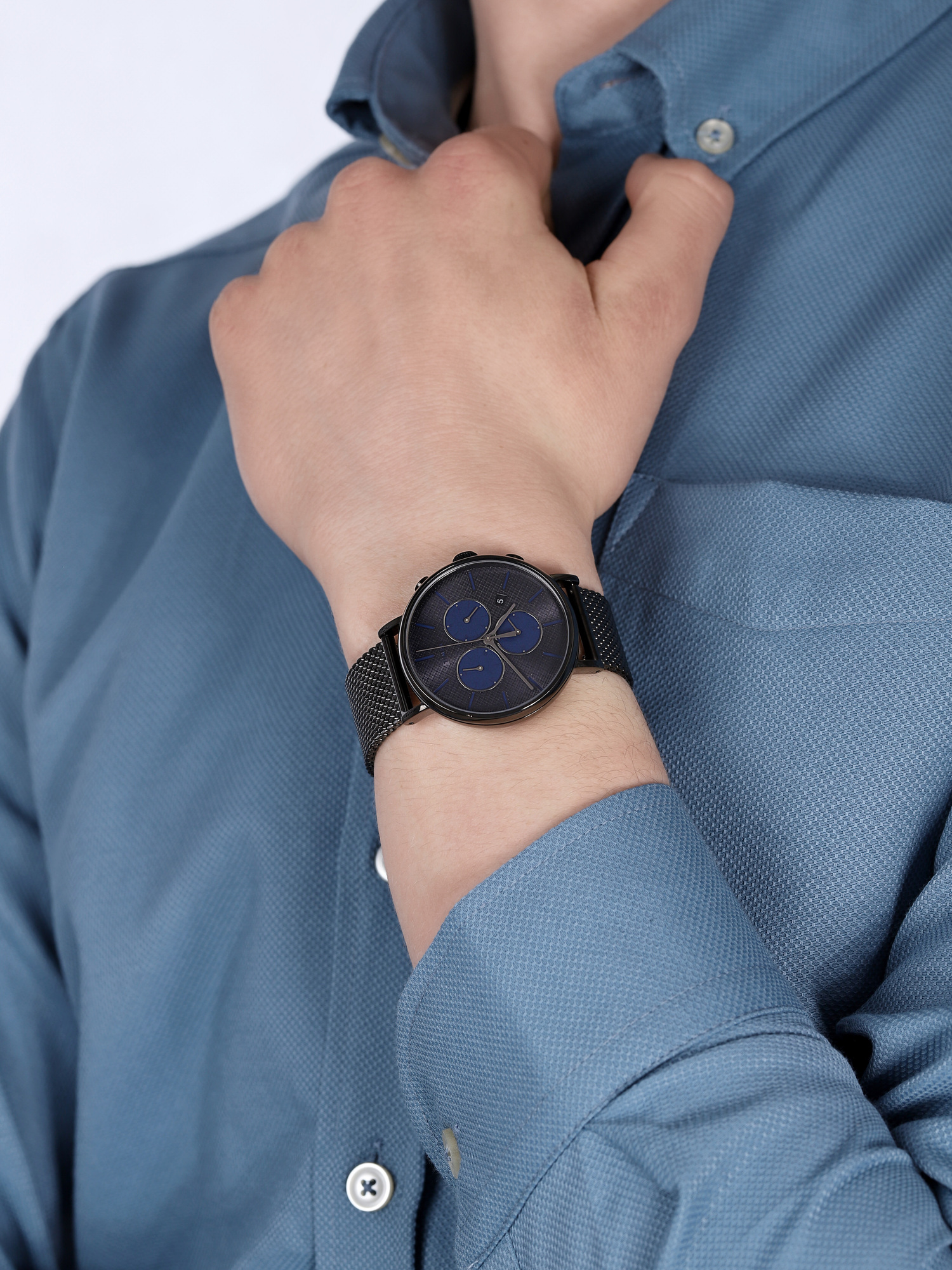 zegarek Timex TW2R98000 kwarcowy męski Fairfield Fairfield Supernova Chrono - miniatura 3