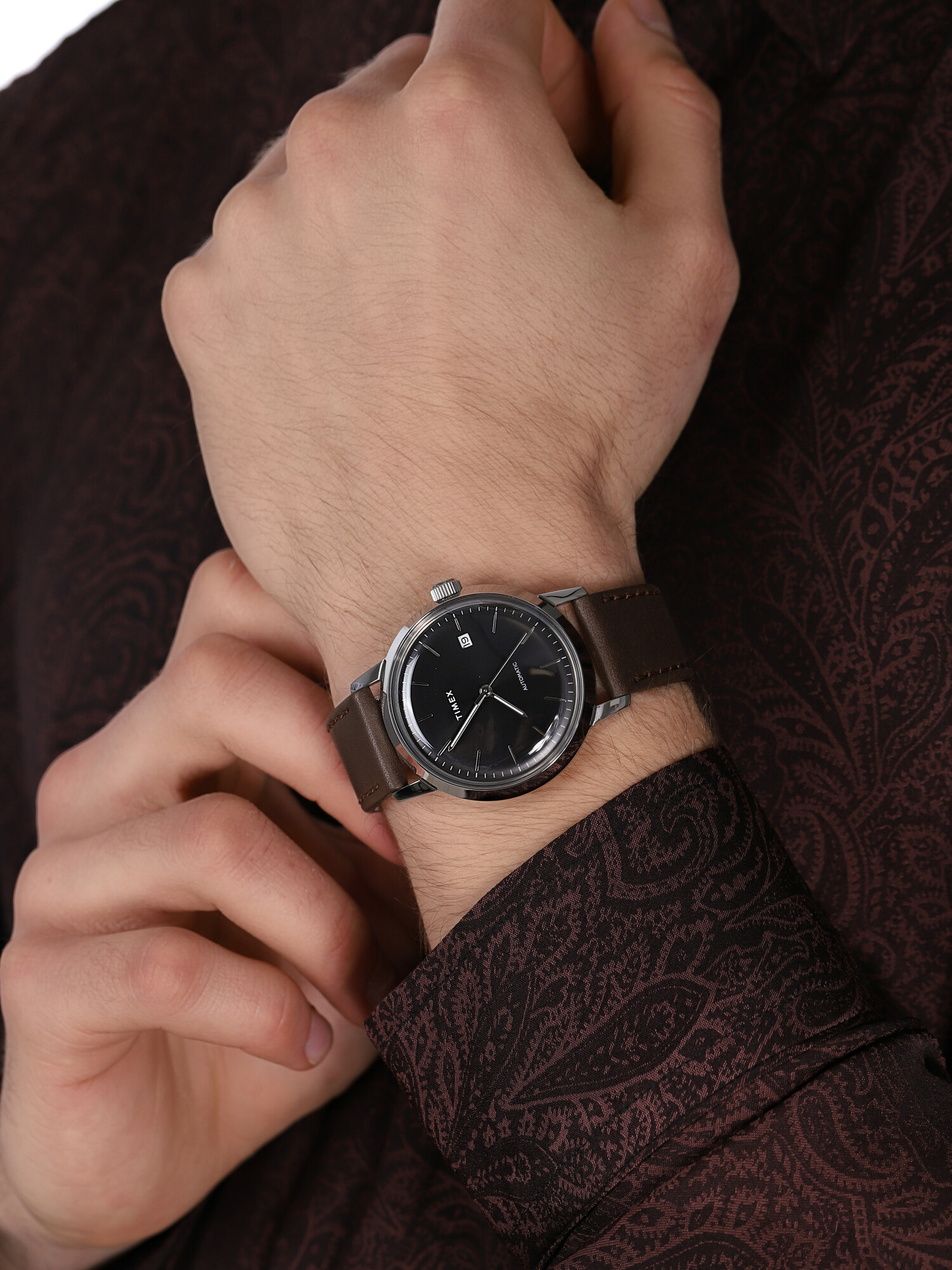 zegarek Timex TW2T23000 srebrny Marlin - miniatura 3