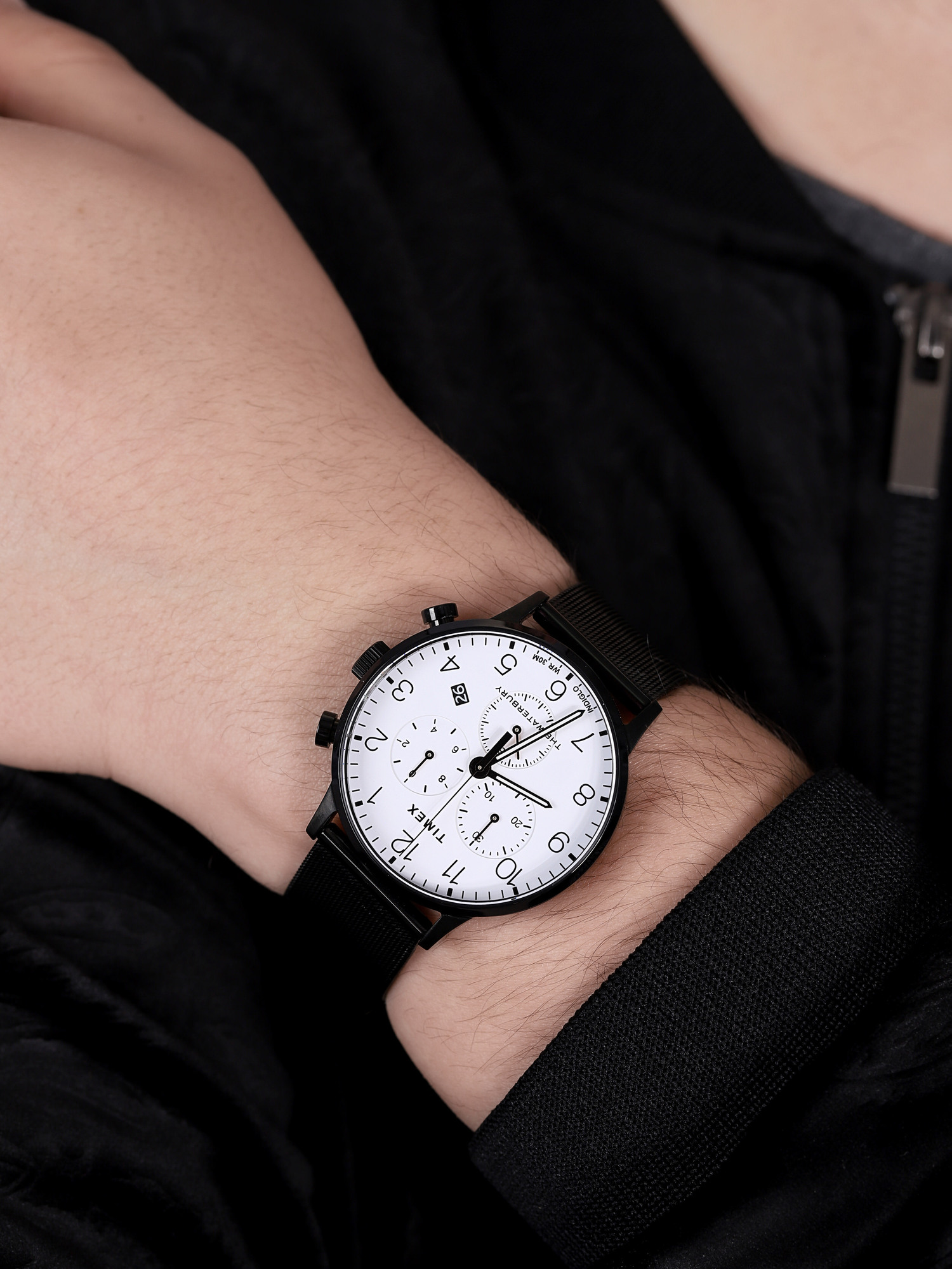 zegarek Timex TW2T36800 kwarcowy męski Waterbury Waterbury - miniatura 3