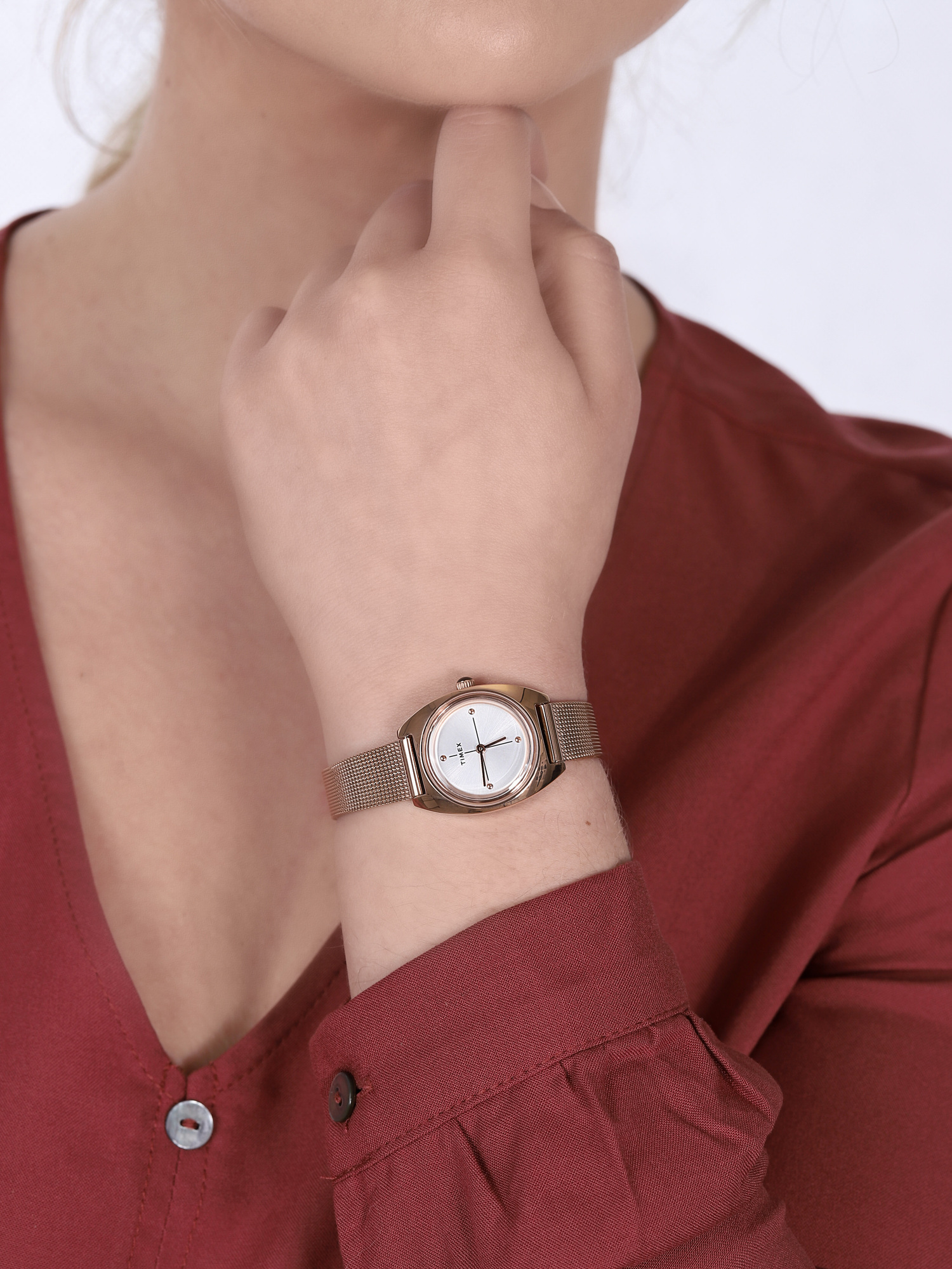 zegarek Timex TW2T37800 Milano Milano mineralne - miniatura 3