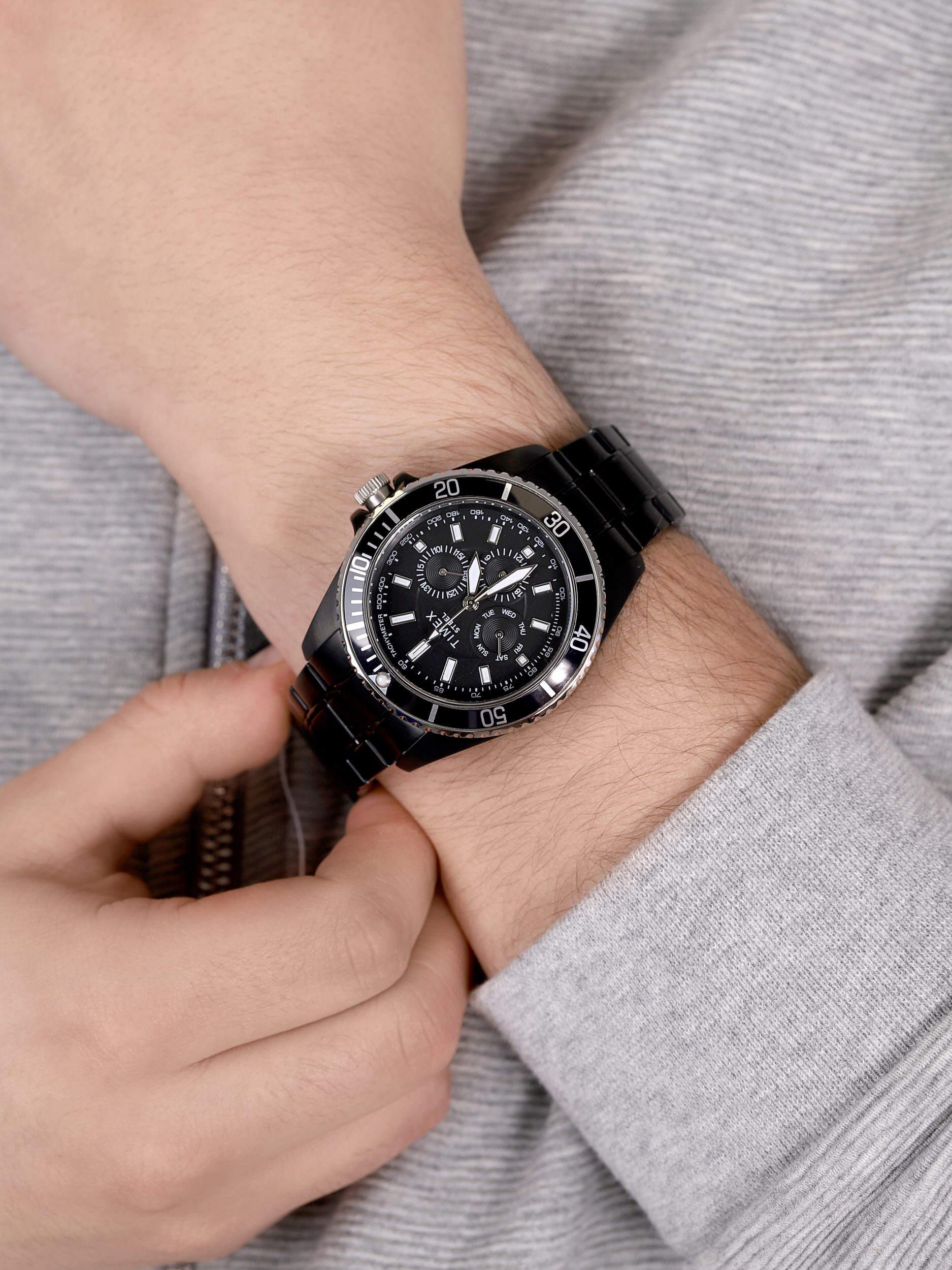 zegarek Timex TW2T59000 kwarcowy męski Multi-Functions Multifunction - miniatura 3