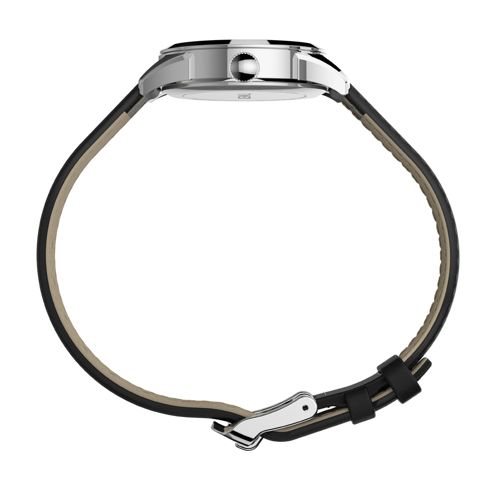 Timex TW2T66600 zegarek srebrny klasyczny Main Street pasek - miniatura 5