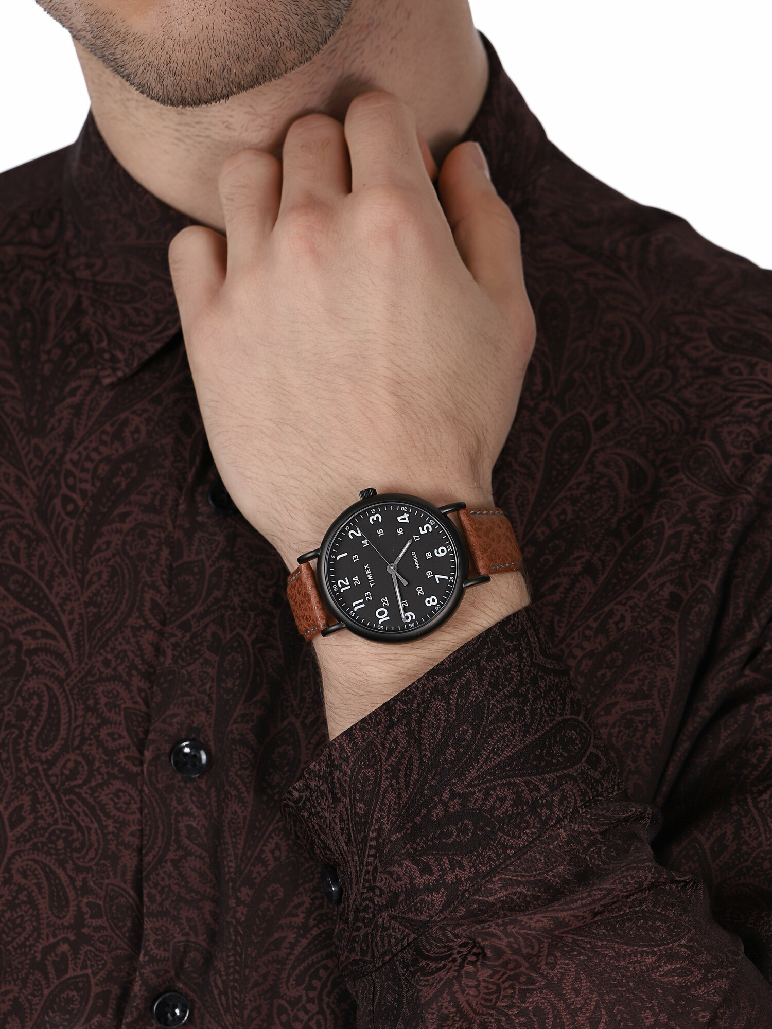 zegarek Timex TW2T73500 czarny Weekender - miniatura 3