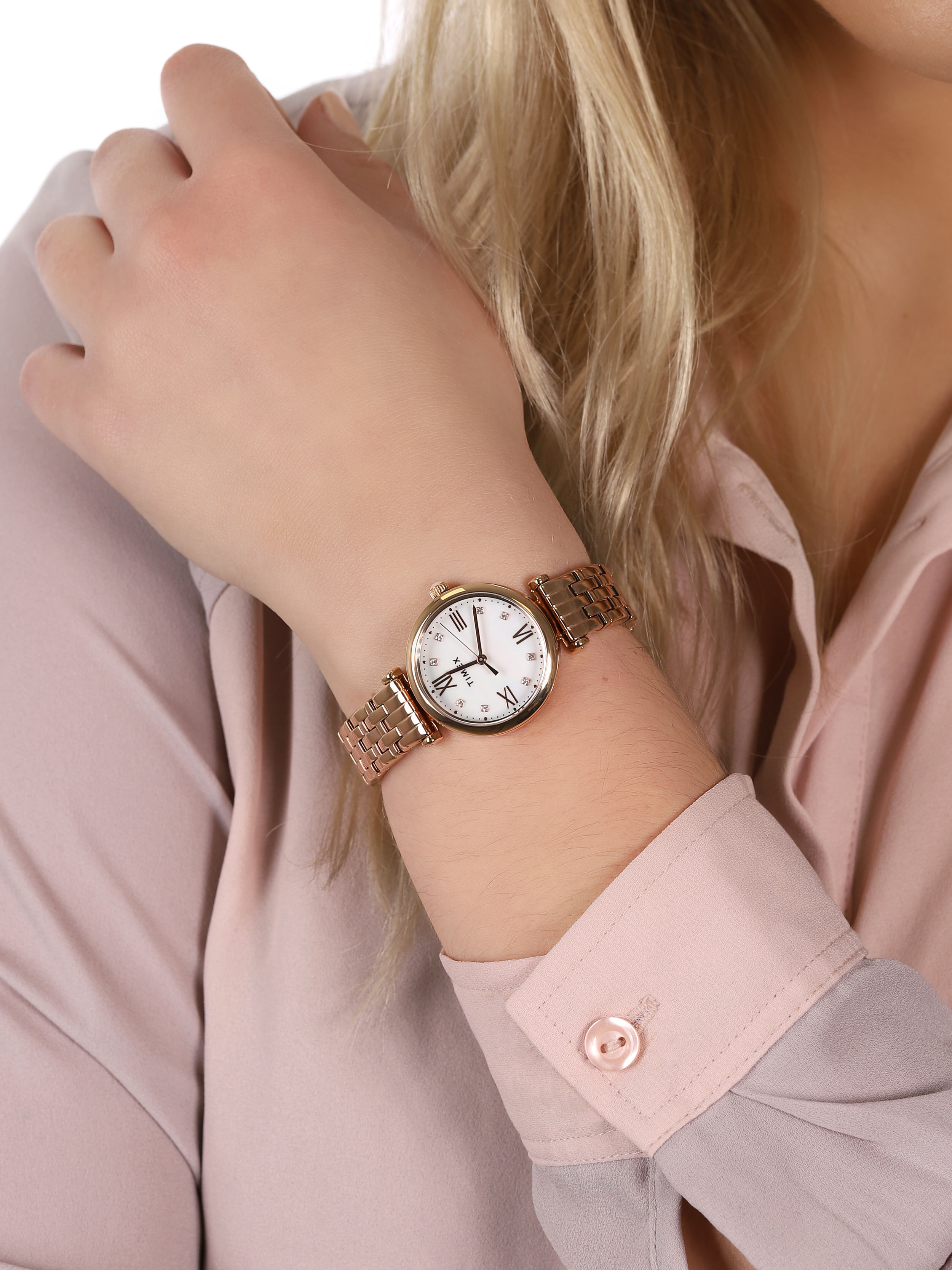 zegarek Timex TW2T78800 kwarcowy damski Parisienne - miniatura 3