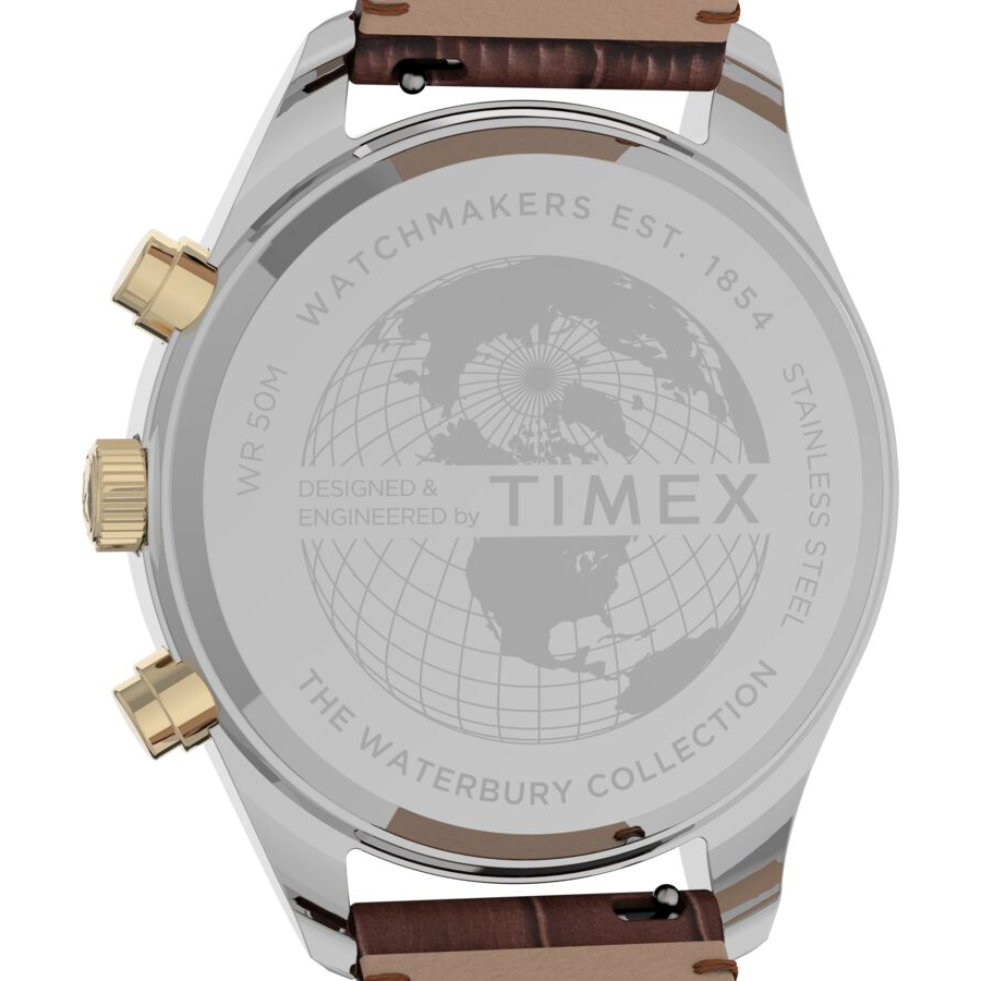 zegarek Timex TW2U04500 srebrny Waterbury - miniatura 7