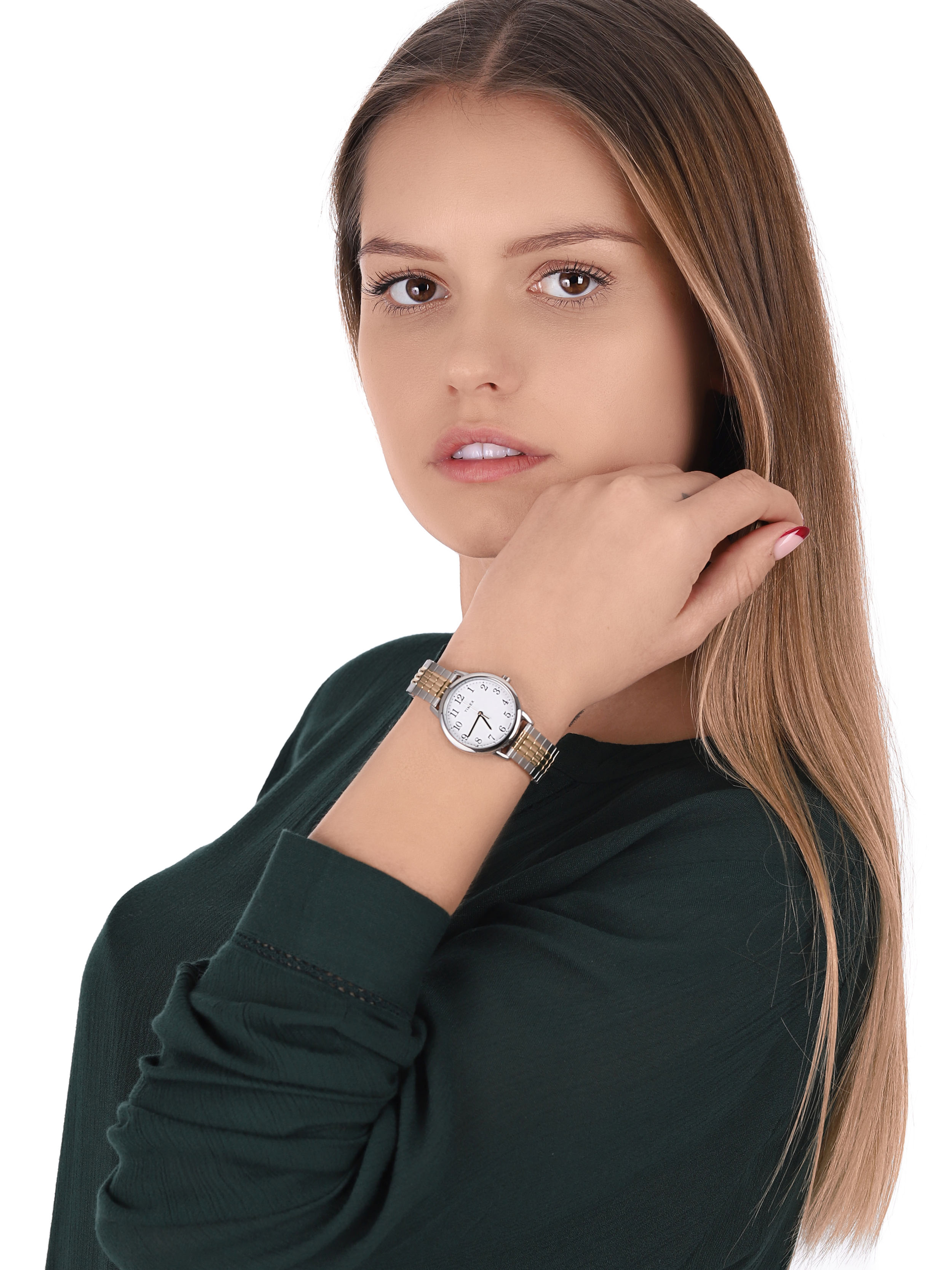 zegarek Timex TW2U08500 kwarcowy damski Standard Easy Reader Perfect Fit - miniatura 2