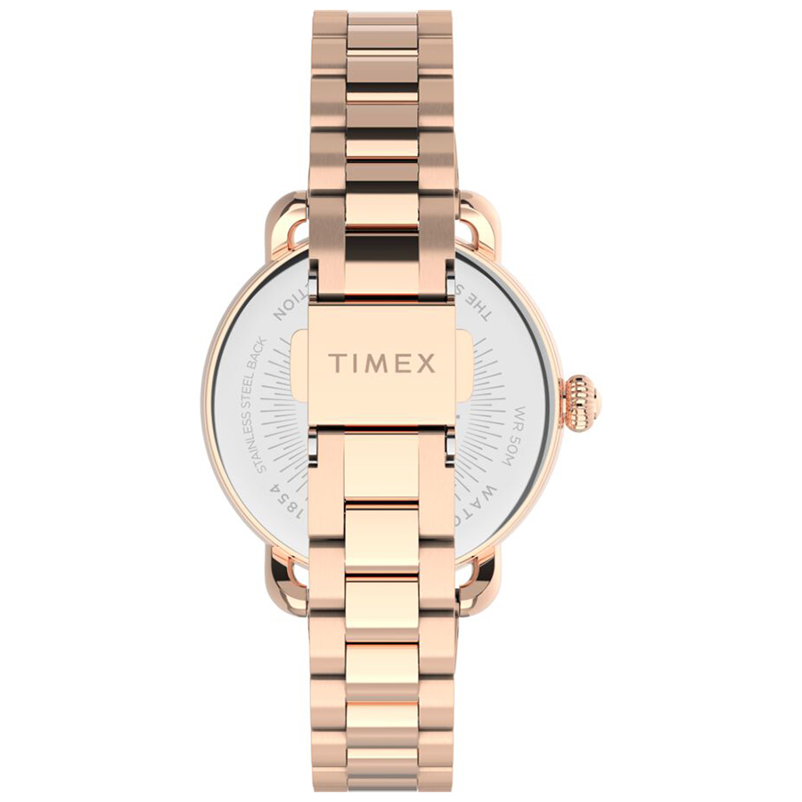 zegarek Timex TW2U14000 różowe złoto Standard - miniatura 7