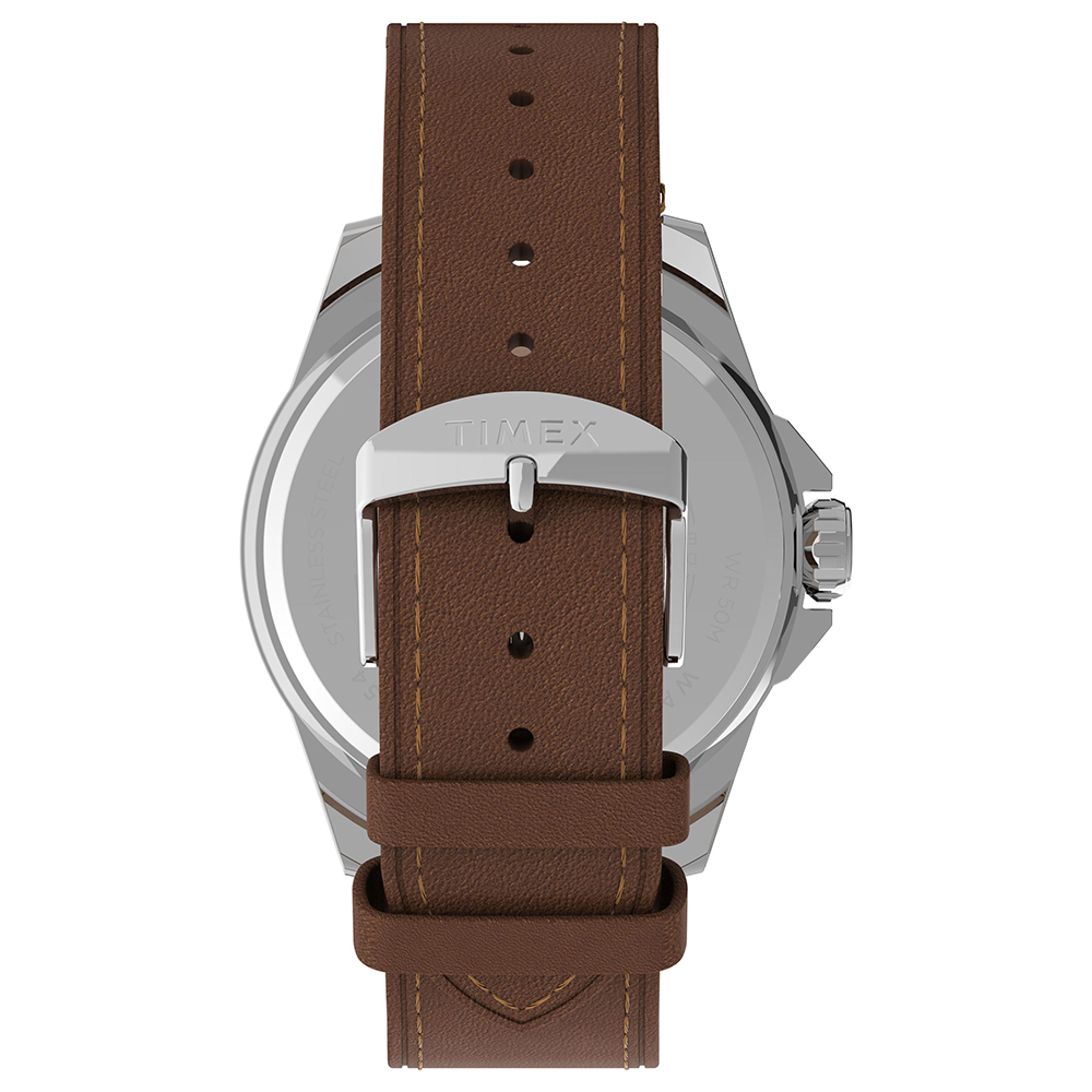 zegarek Timex TW2U15000 srebrny Essex Avenue