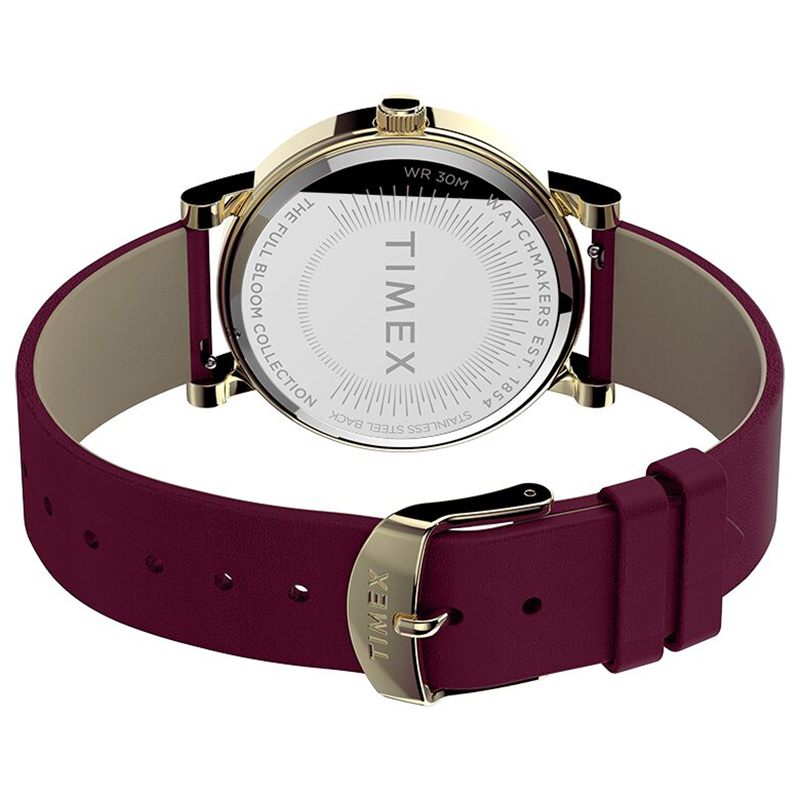 zegarek Timex TW2U19200 złoty Full Bloom - miniatura 7
