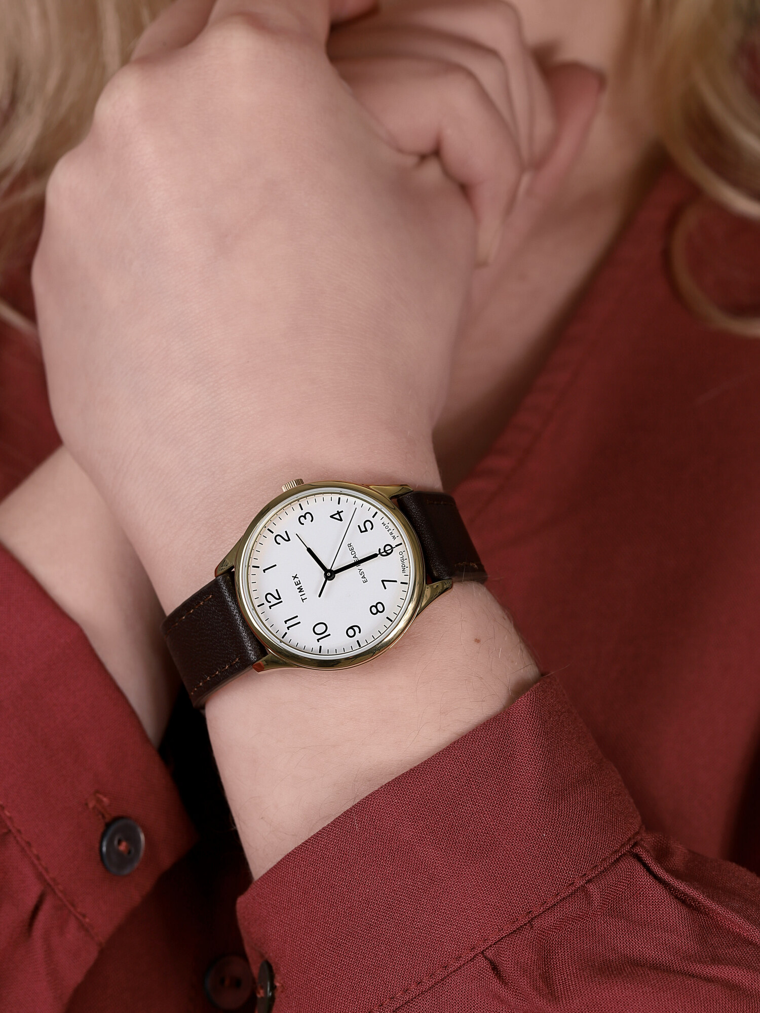 zegarek Timex TW2U21800 Easy Reader Gen 1 Easy Reader mineralne - miniatura 3