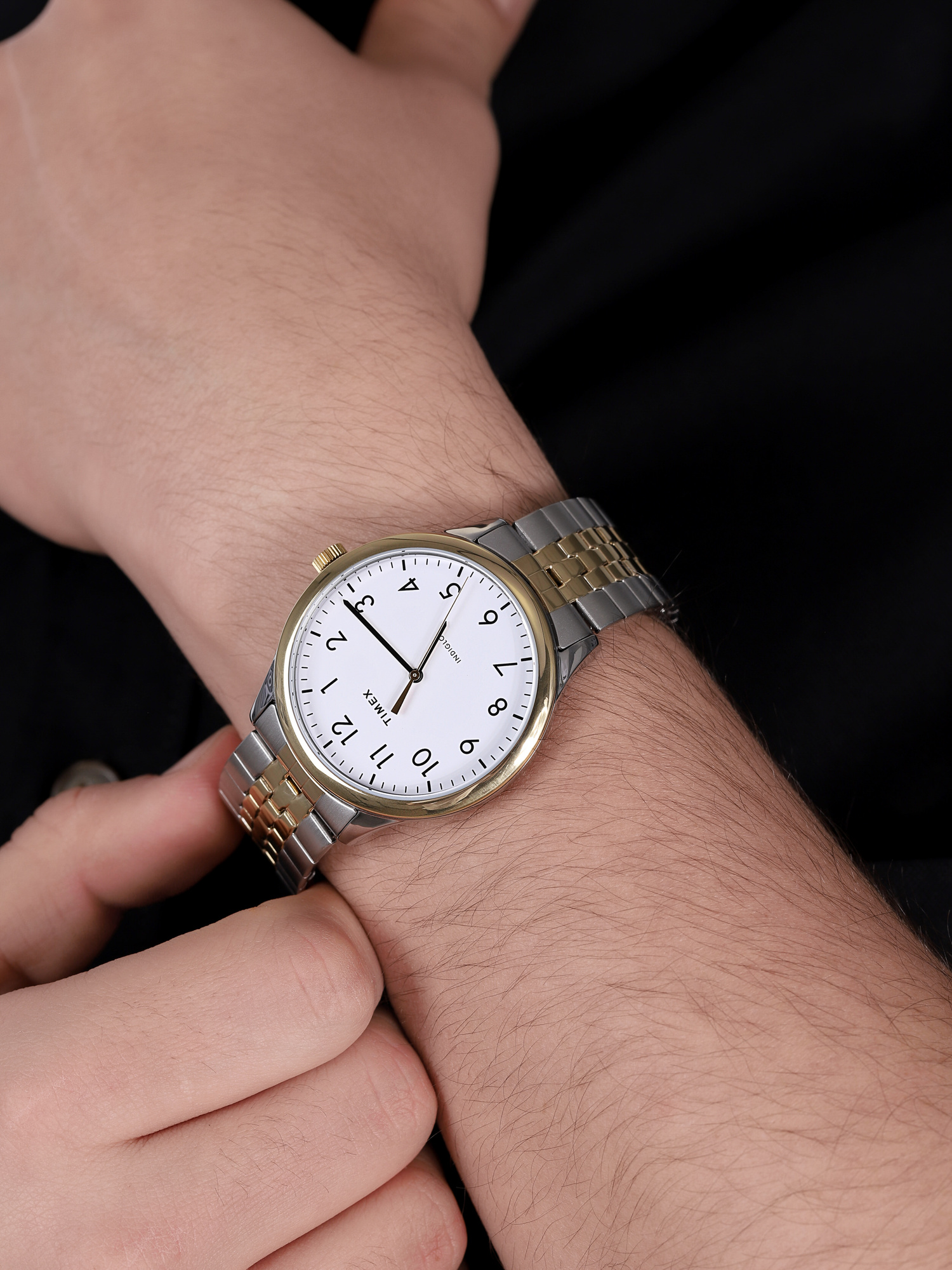 zegarek Timex TW2U40000 srebrny Easy Reader - miniatura 3