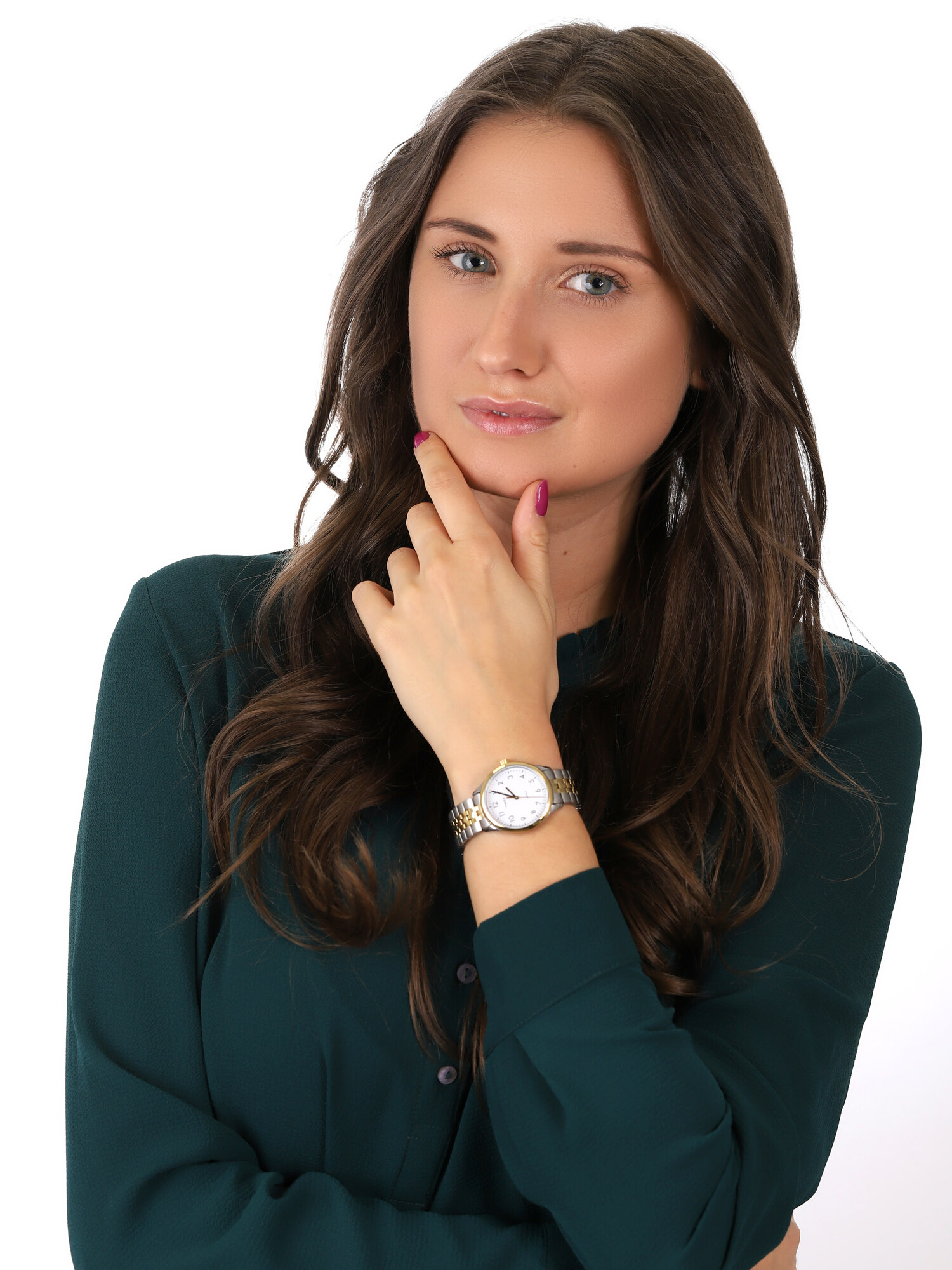 zegarek Timex TW2U40400 srebrny Easy Reader - miniatura 2