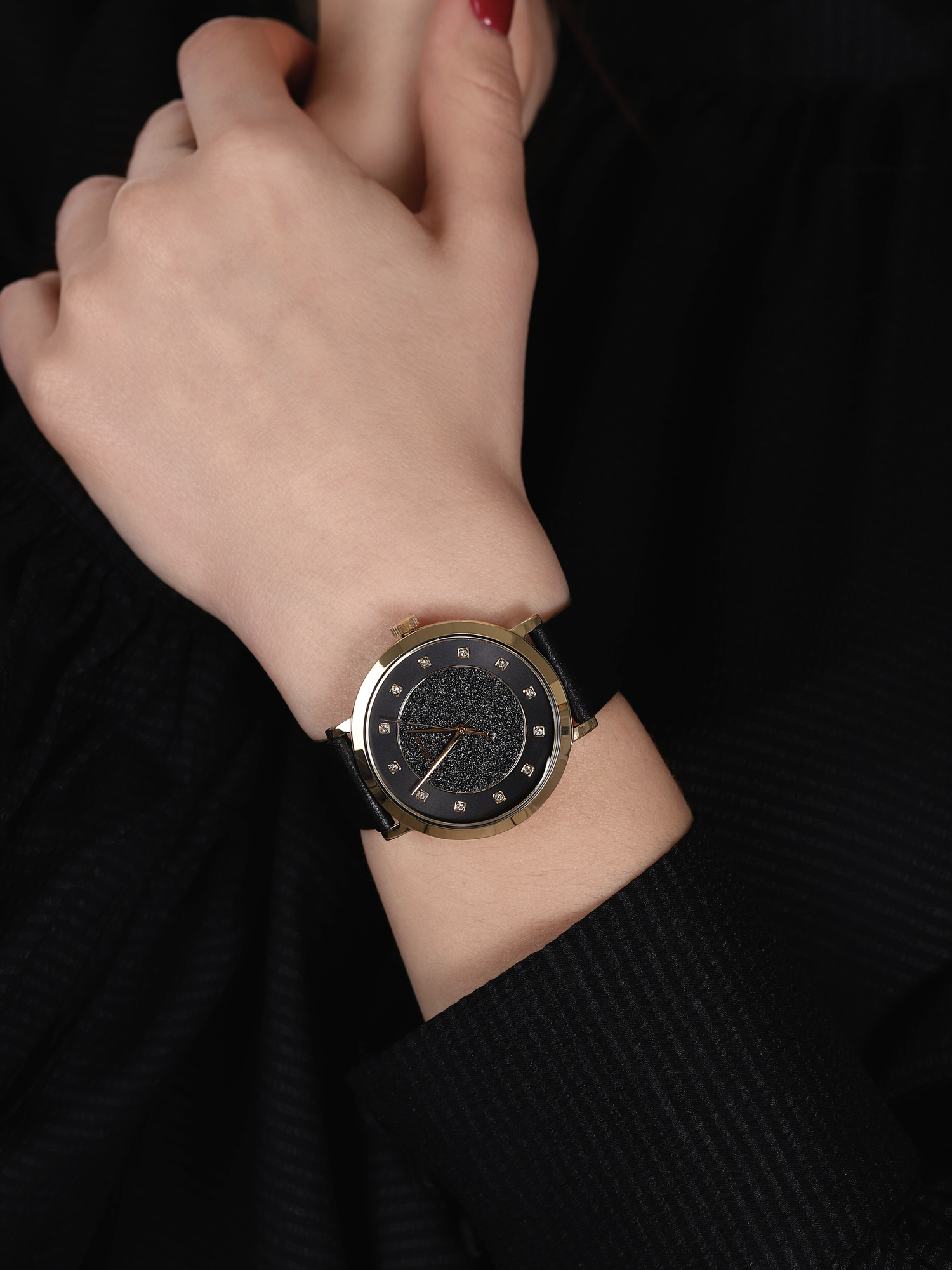 zegarek Timex TW2U41200 złoty Celestial Opulence